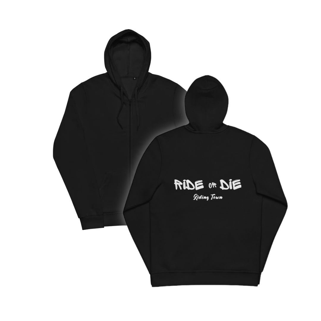 Veste de Jogging Unisexe - RIDE OR DIE - Noir