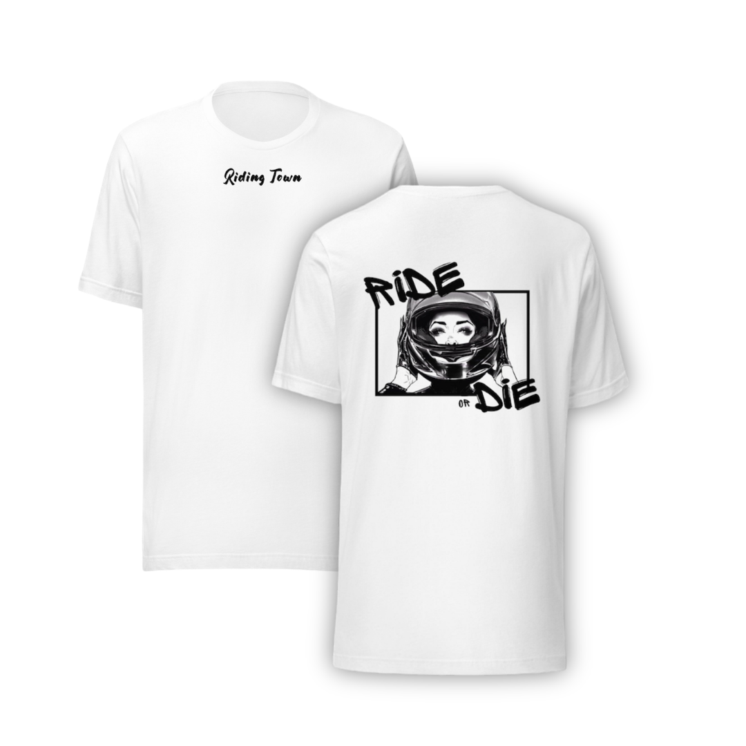 T-shirt Unisexe - FATAL EYES - Blanc