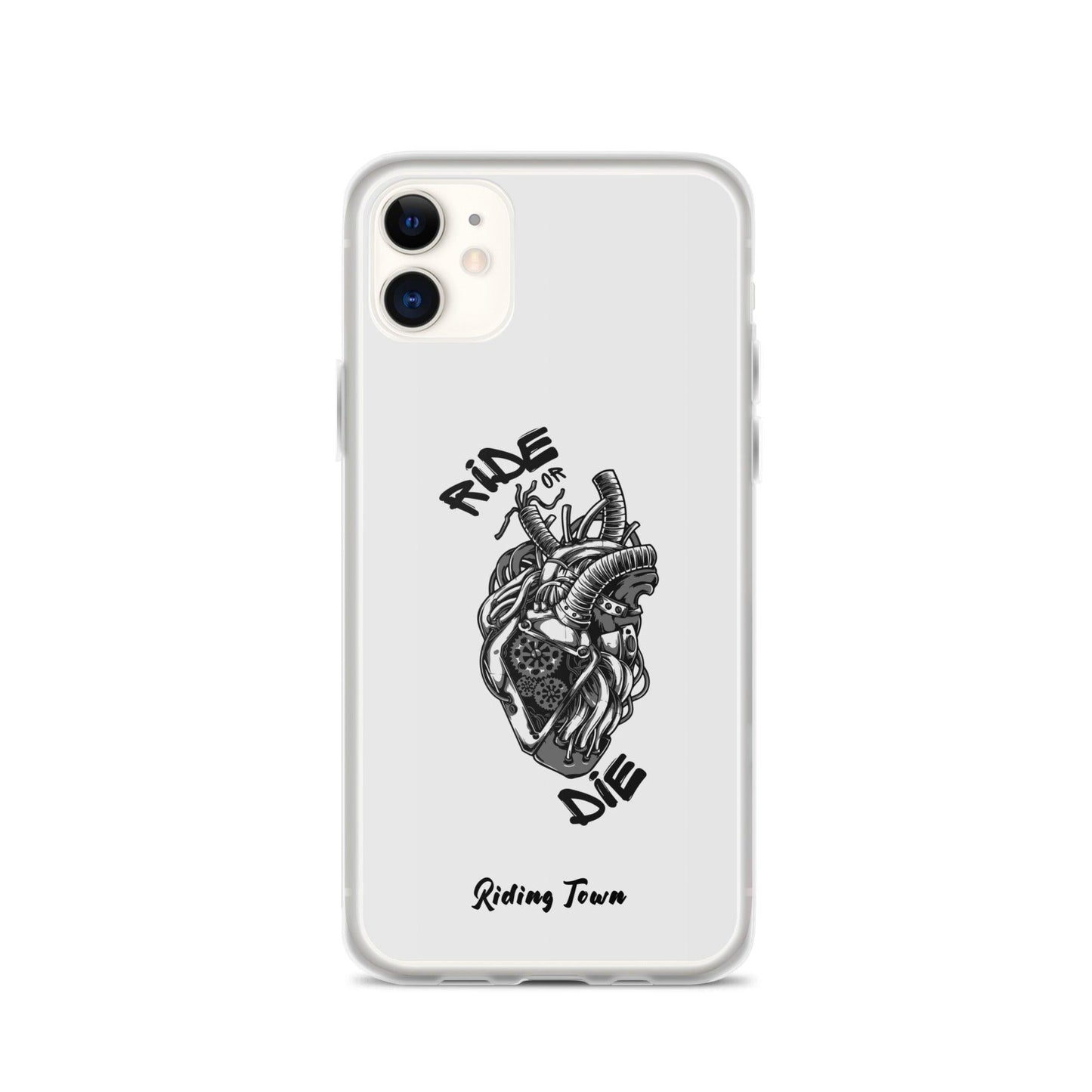 Coque Iphone® - MACHINEHEART - Blanche - Riding Town