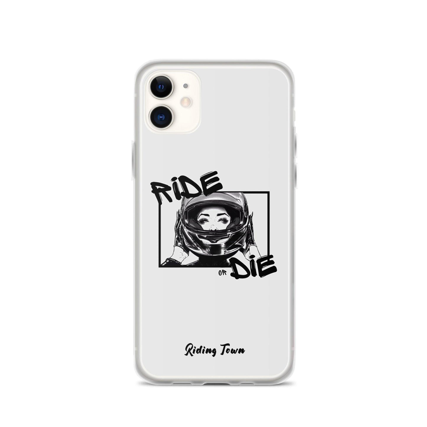 Coque iPhone® - FATALEYES - Blanche - Riding Town