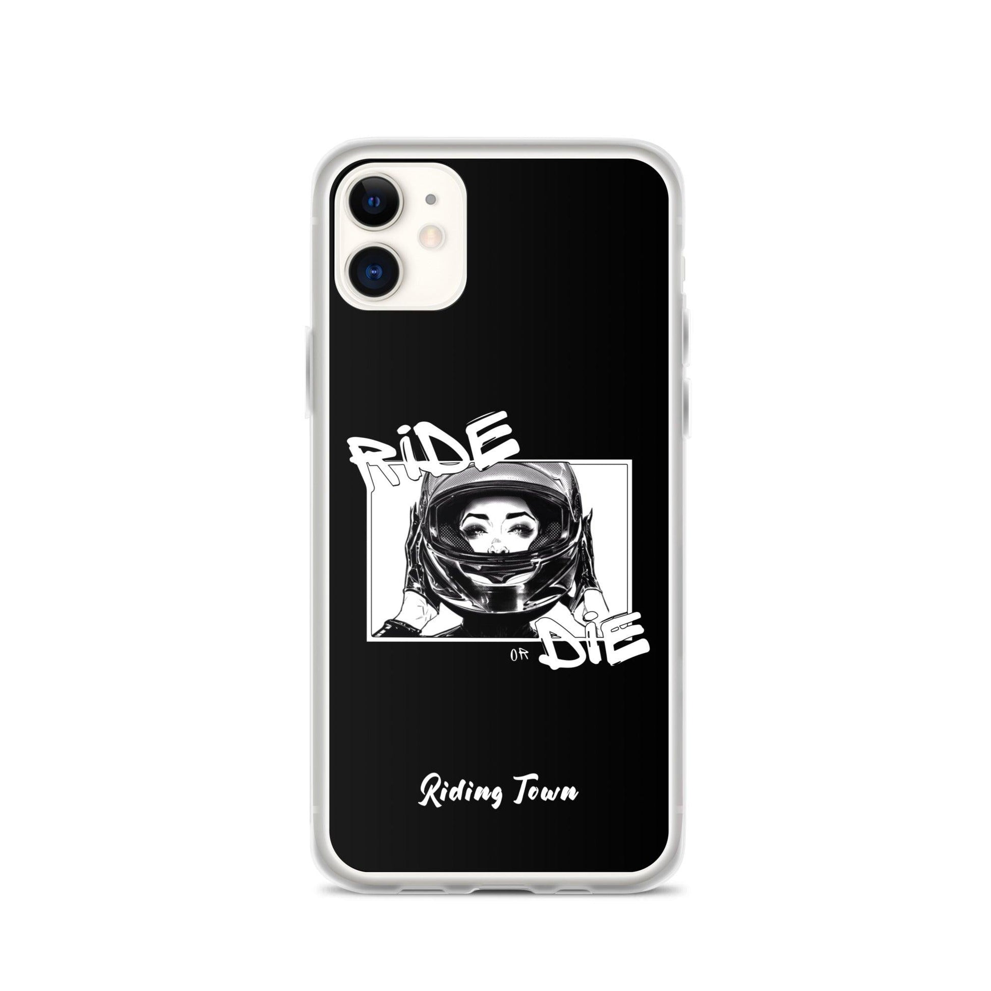 Coque iPhone® - FATALEYES - Noire - Riding Town