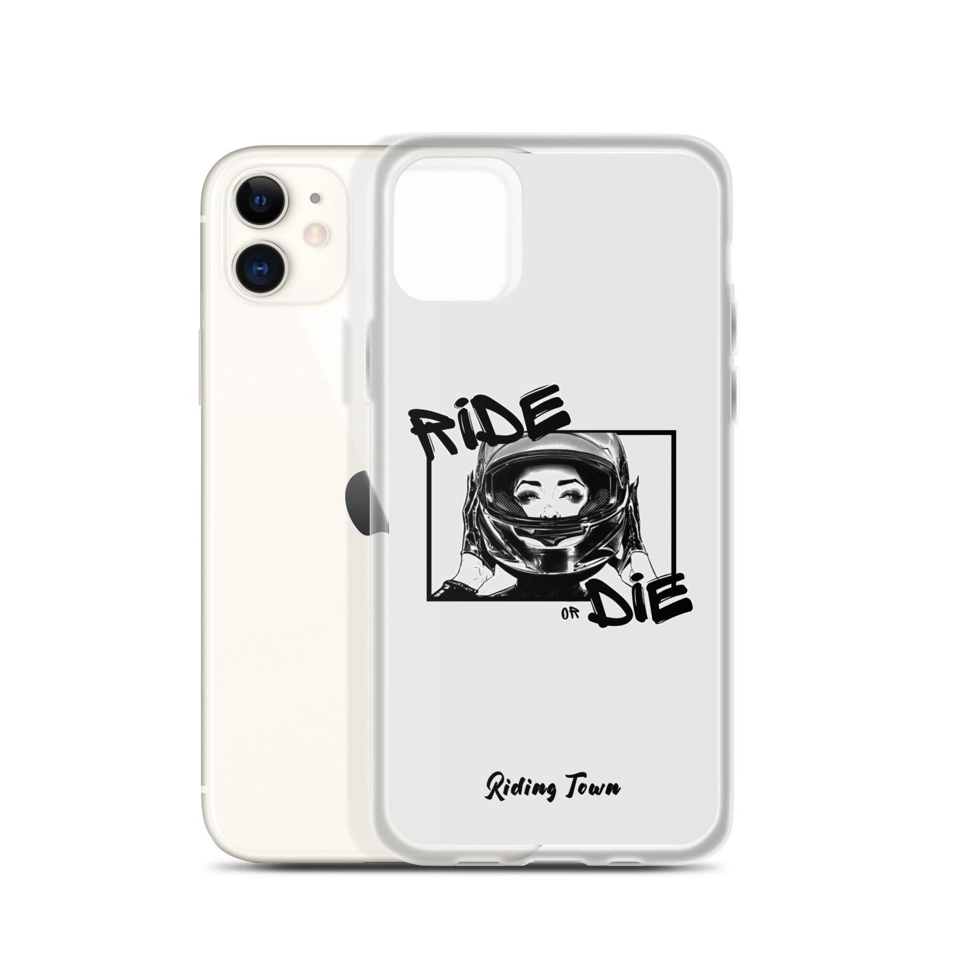 Coque iPhone® - FATALEYES - Blanche - Riding Town