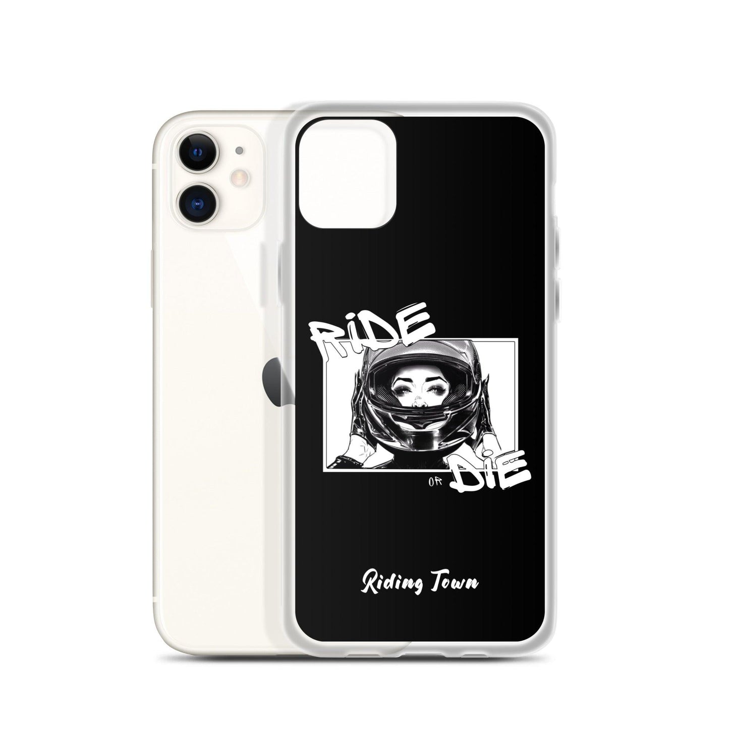 Coque iPhone® - FATALEYES - Noire - Riding Town