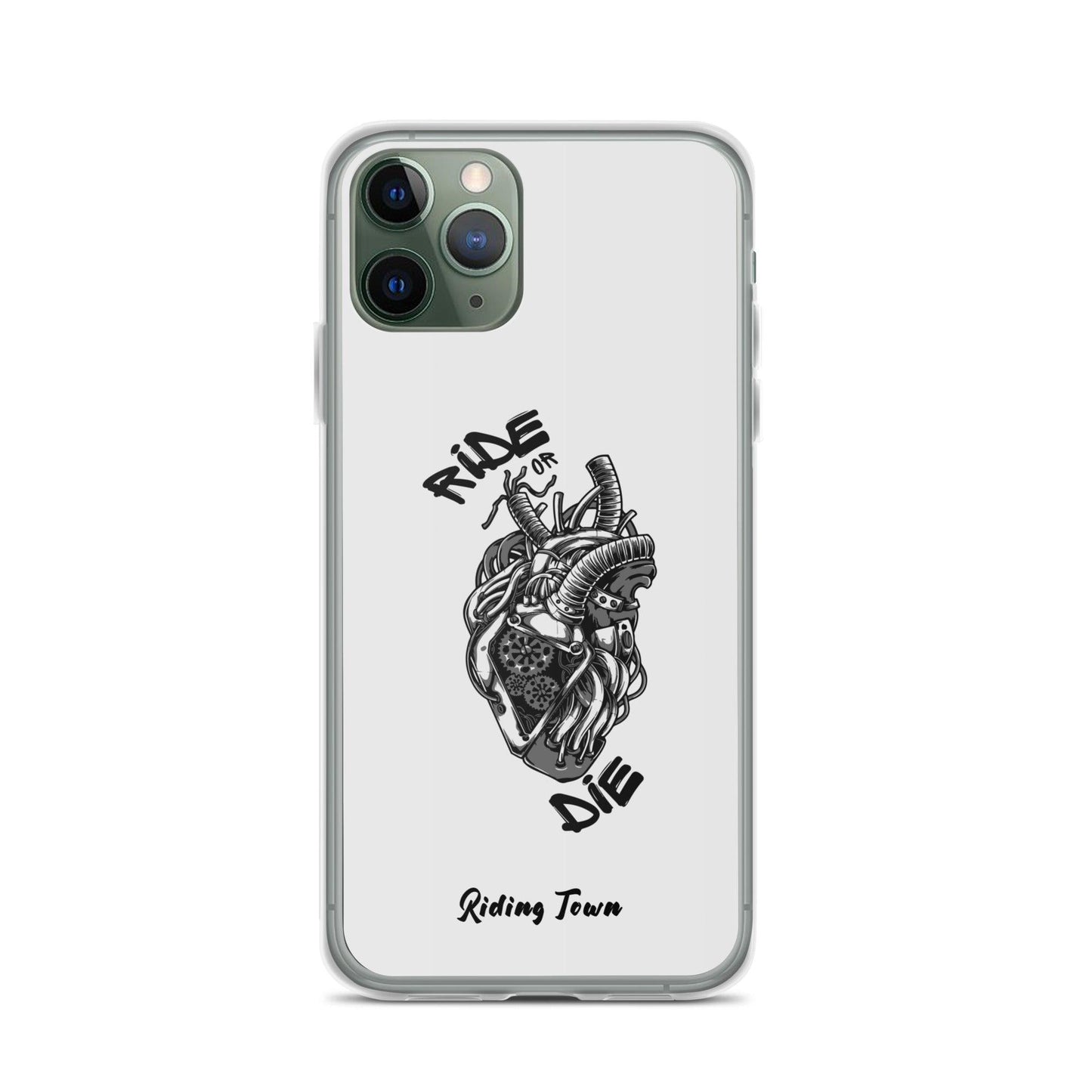 Coque Iphone® - MACHINEHEART - Blanche - Riding Town