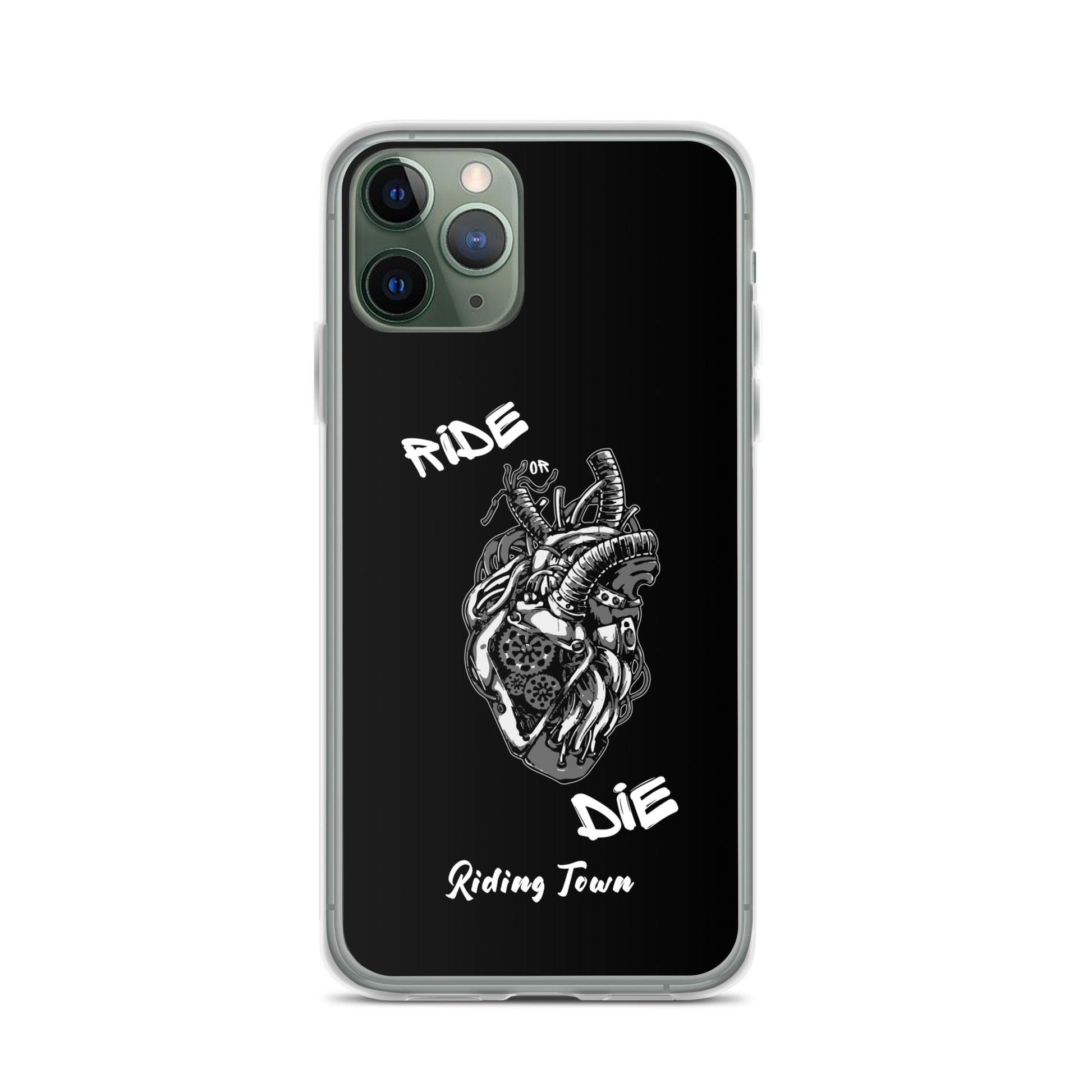 Coque Iphone® - MACHINEHEART - Noire - Riding Town