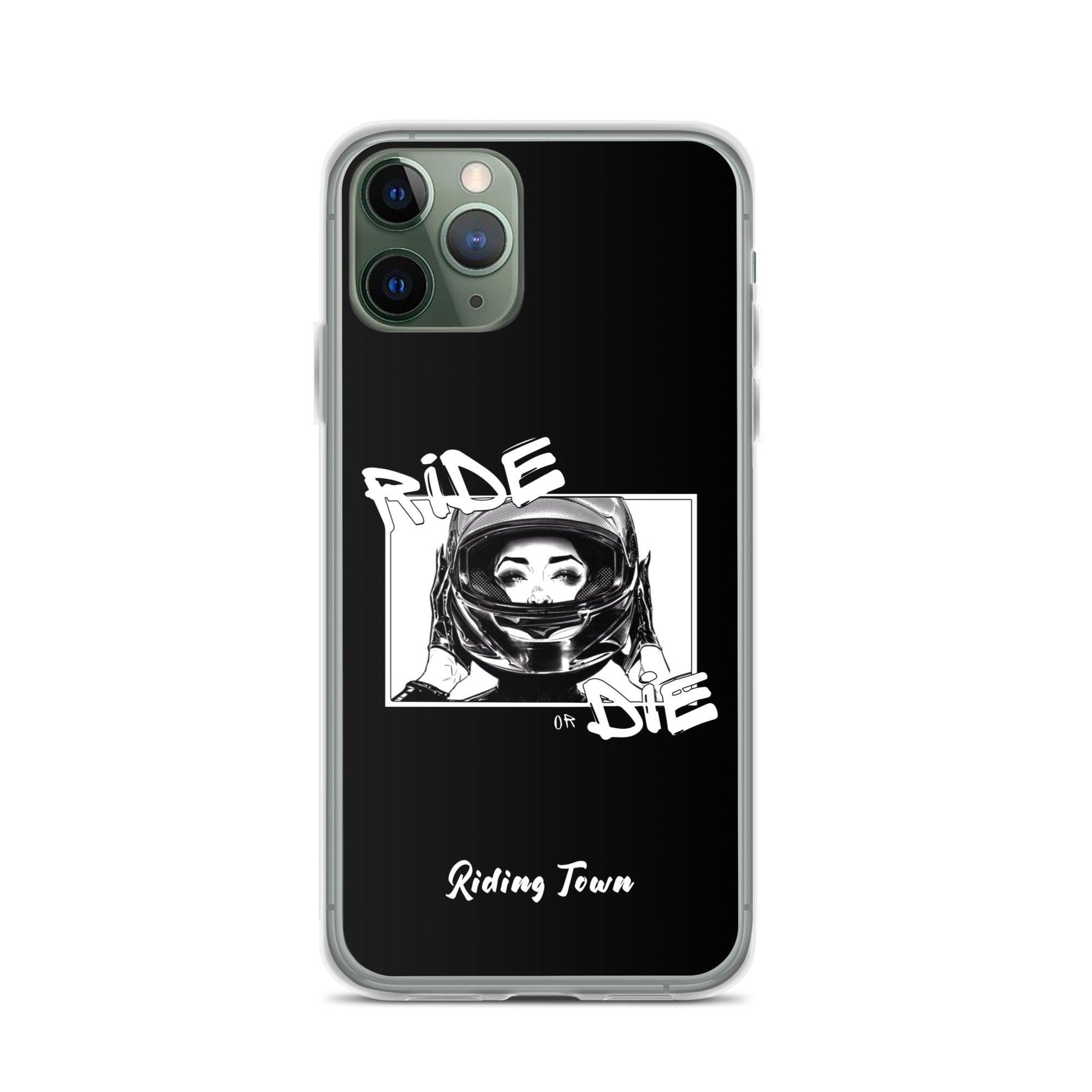 Coque iPhone® - FATALEYES - Noire - Riding Town