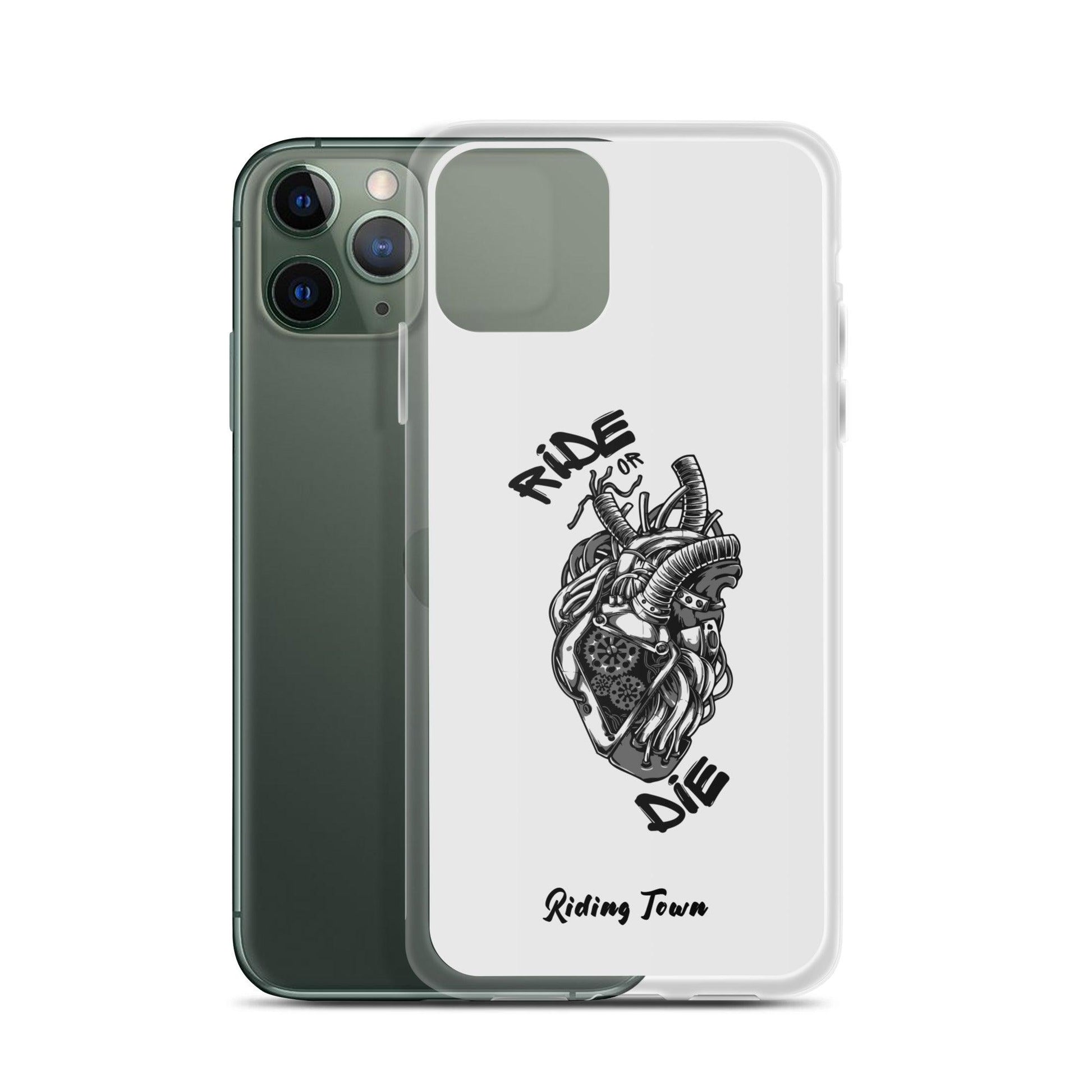 Coque Iphone® - MACHINEHEART - Blanche - Riding Town