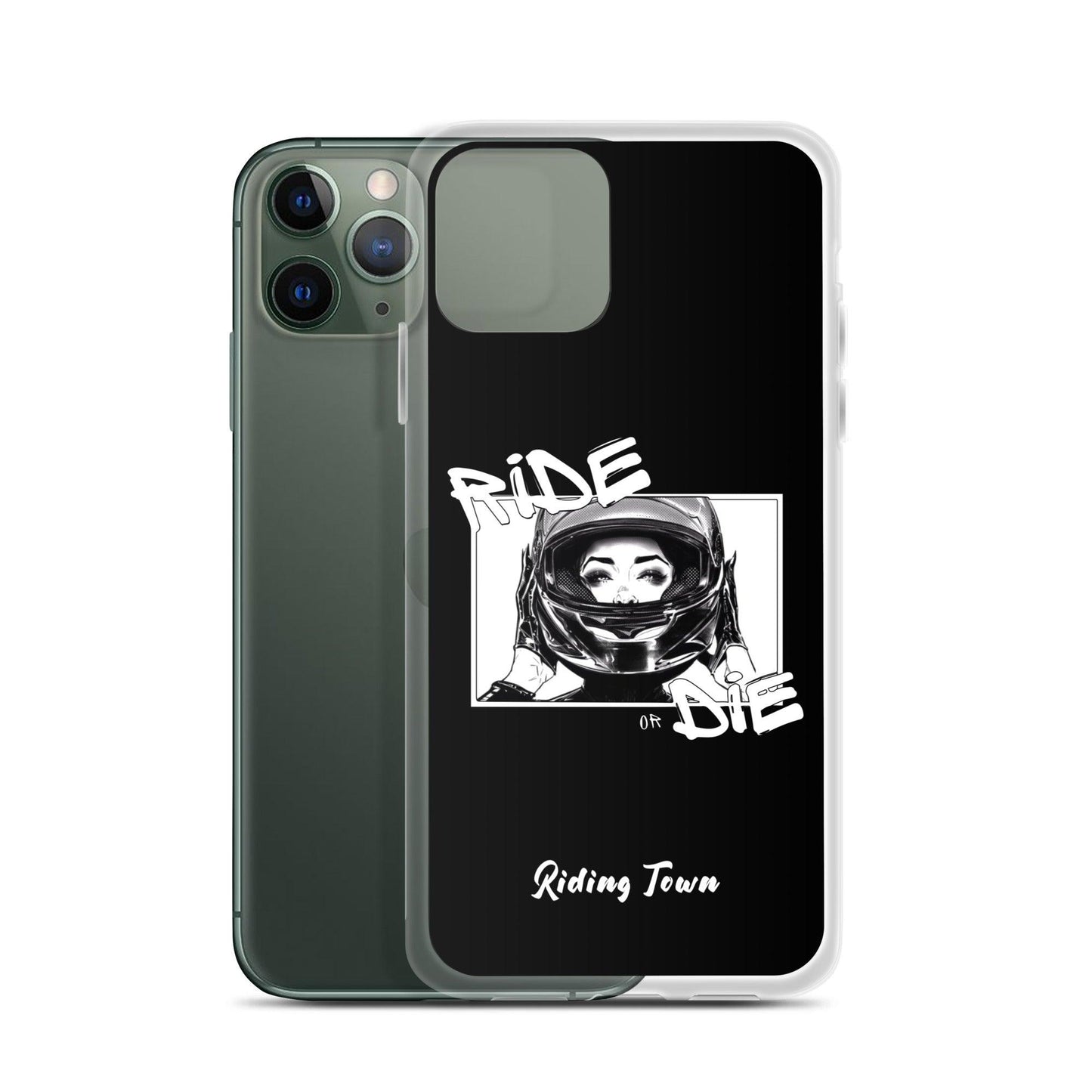 Coque iPhone® - FATALEYES - Noire - Riding Town