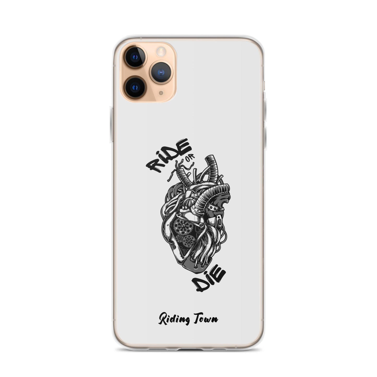 Coque Iphone® - MACHINEHEART - Blanche - Riding Town