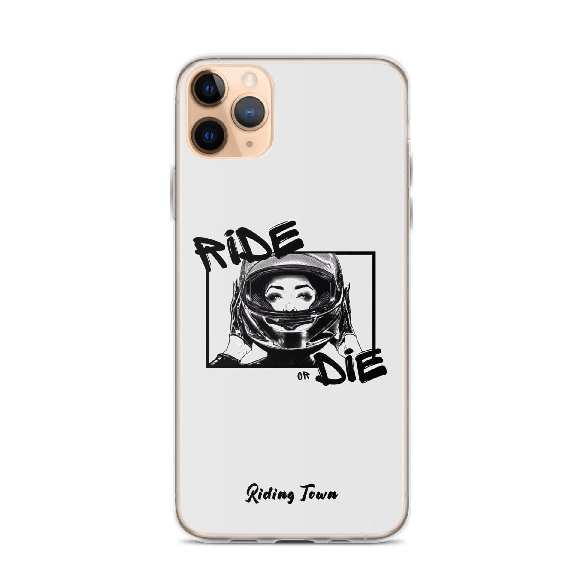 Coque iPhone® - FATALEYES - Blanche - Riding Town