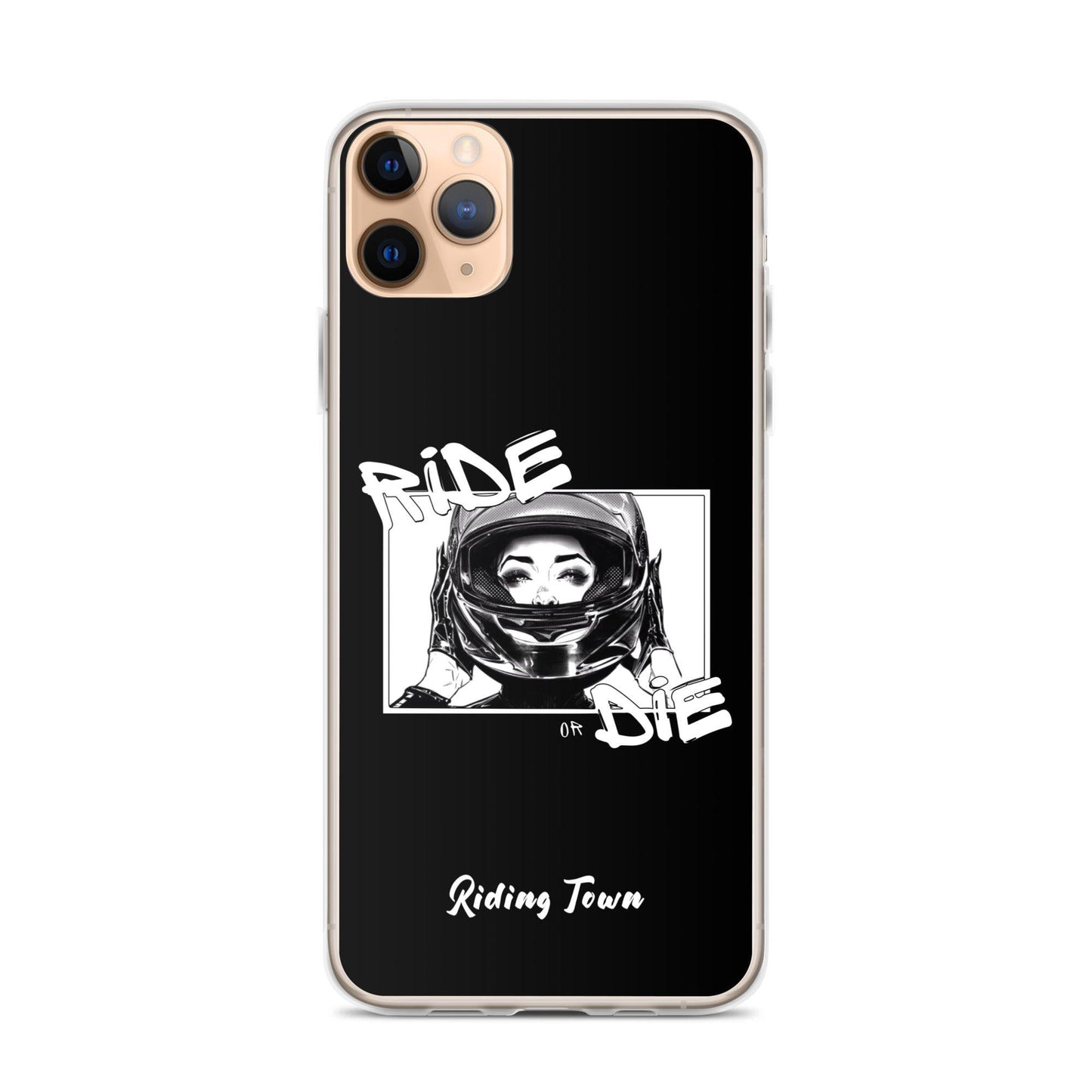 Coque iPhone® - FATALEYES - Noire - Riding Town