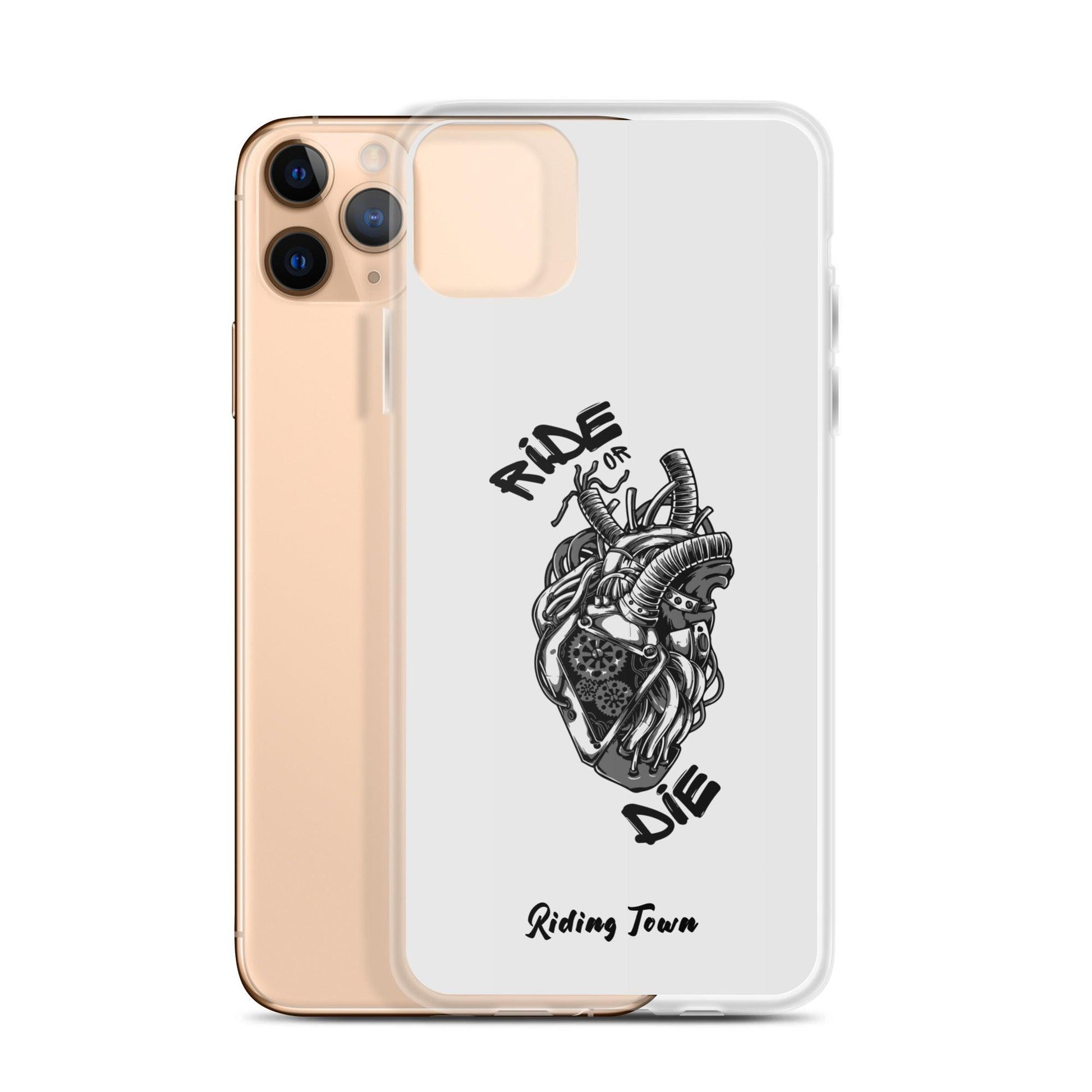 Coque Iphone® - MACHINEHEART - Blanche - Riding Town