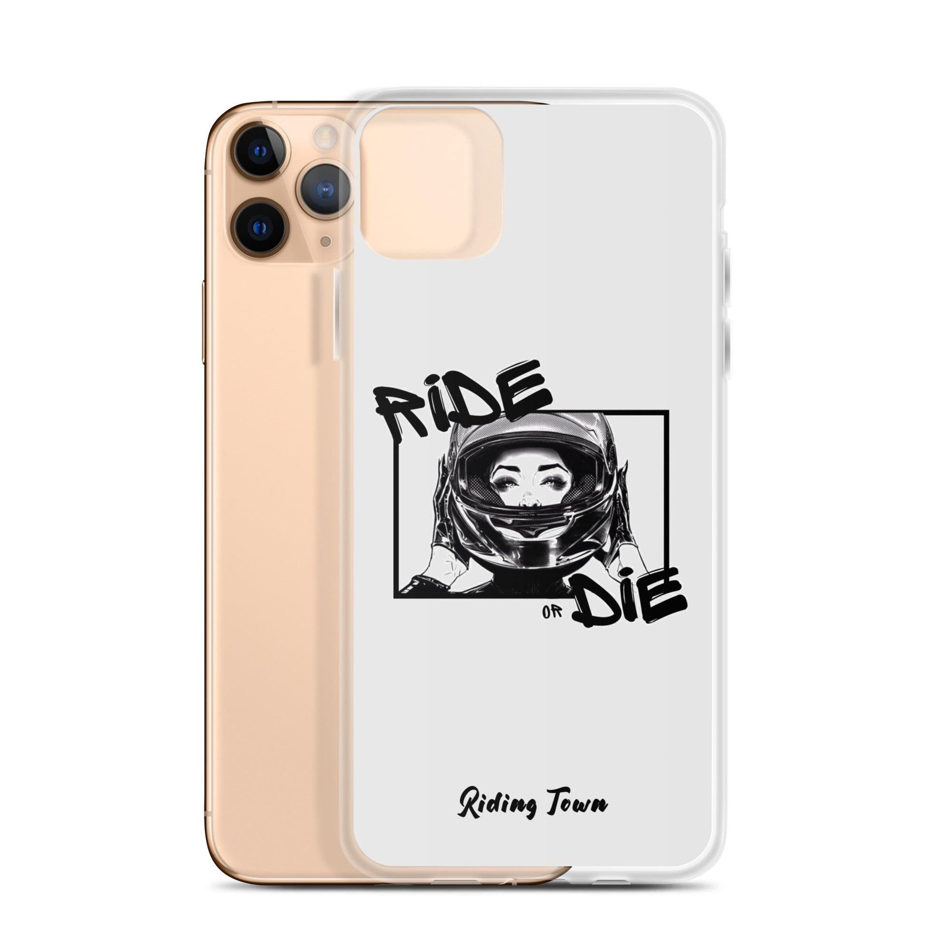 Coque iPhone® - FATALEYES - Blanche - Riding Town