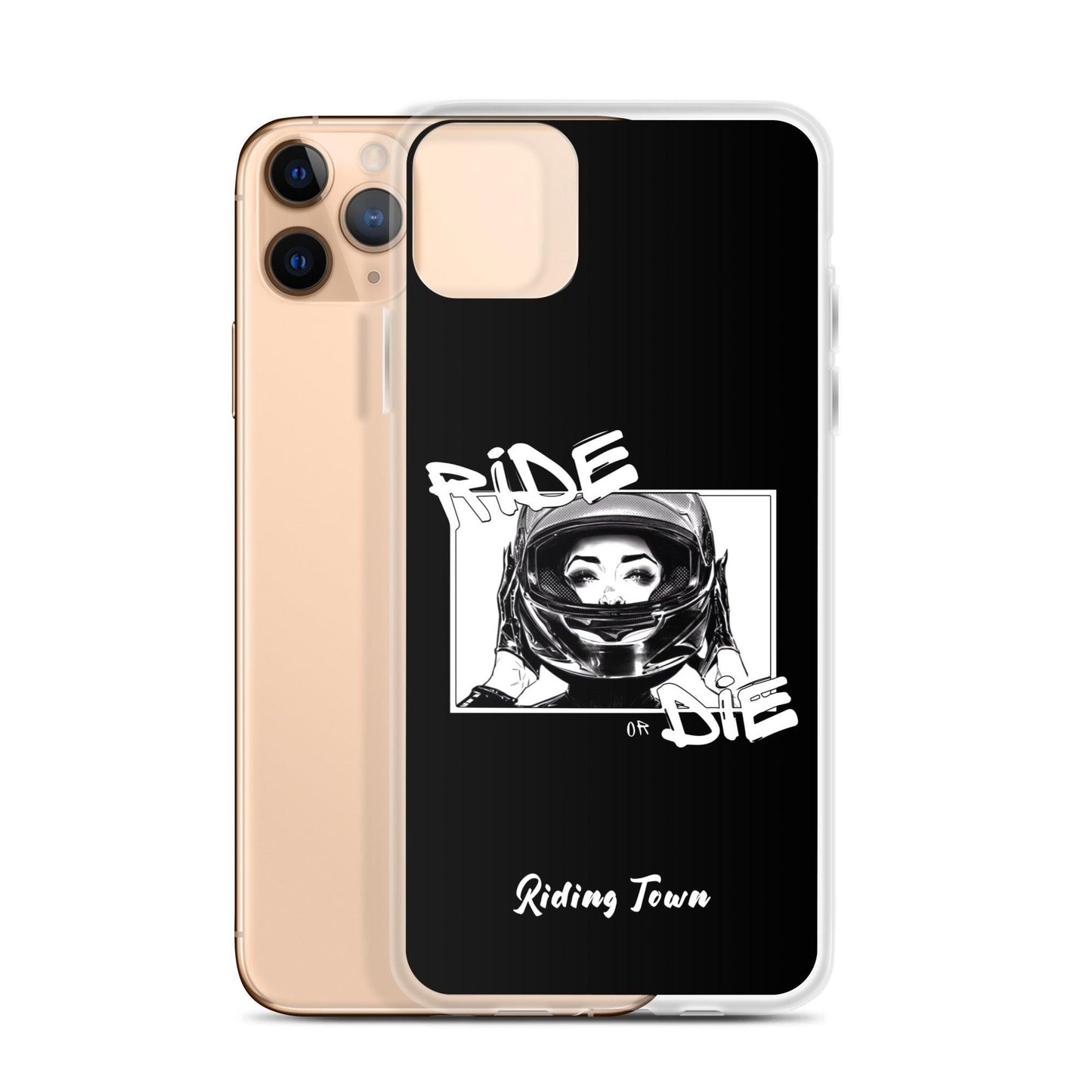 Coque iPhone® - FATALEYES - Noire - Riding Town