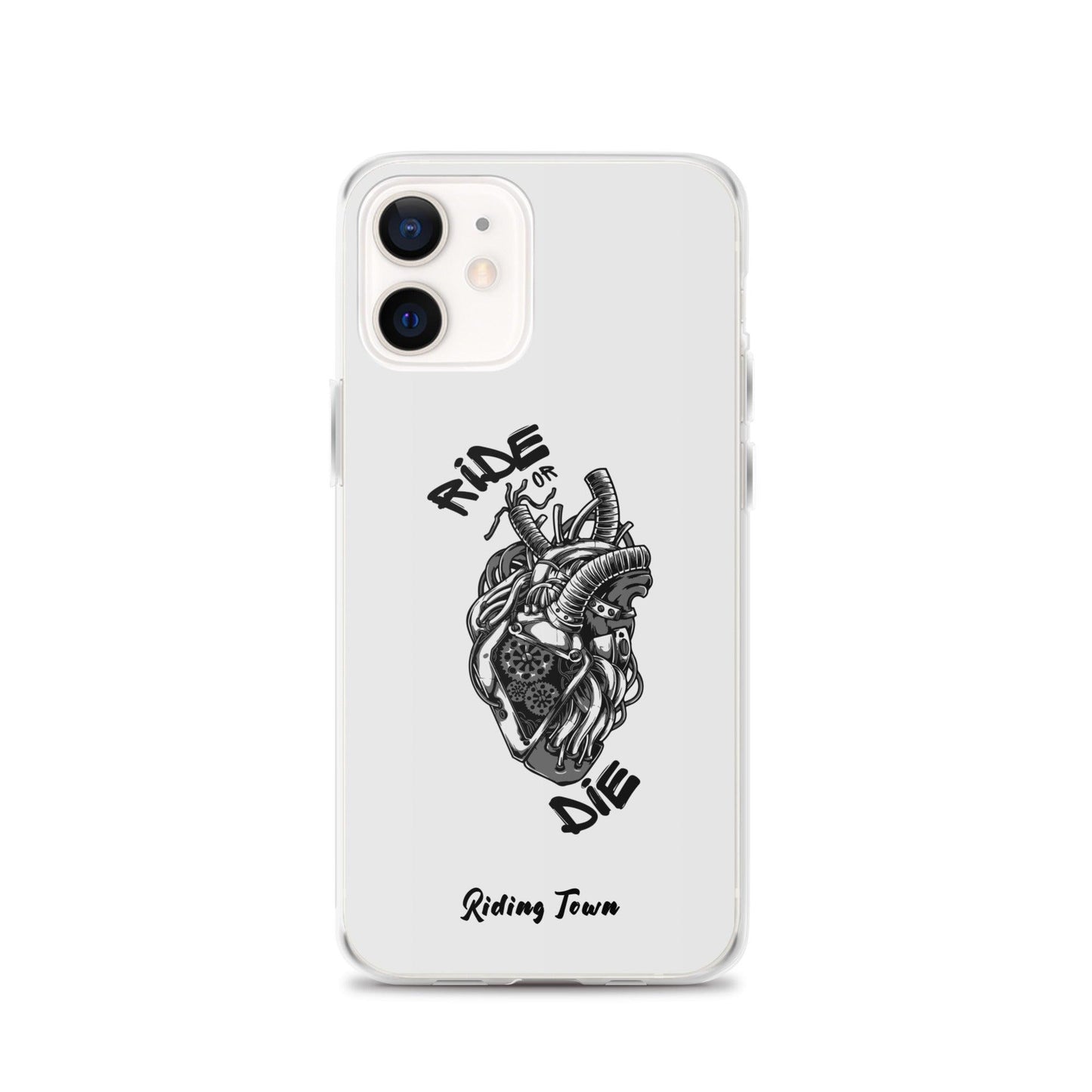 Coque Iphone® - MACHINEHEART - Blanche - Riding Town