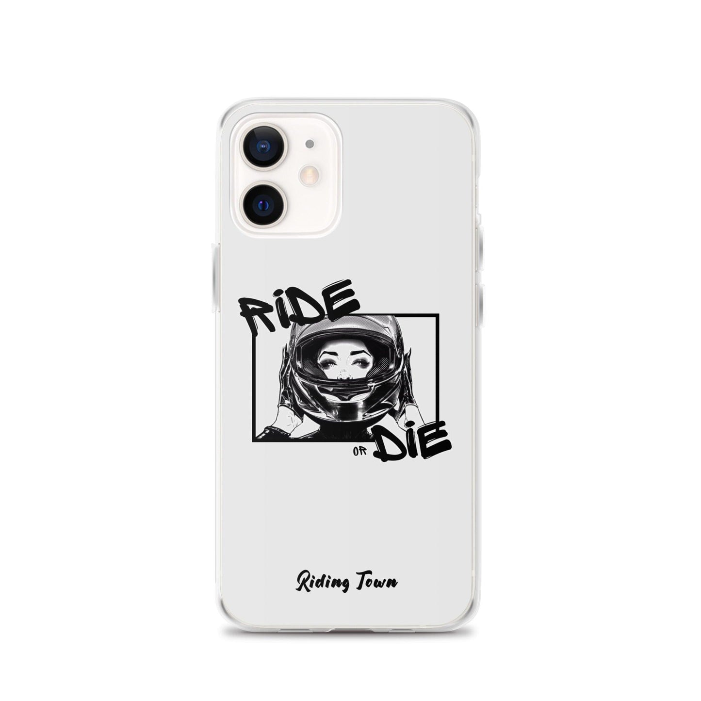 Coque iPhone® - FATALEYES - Blanche - Riding Town