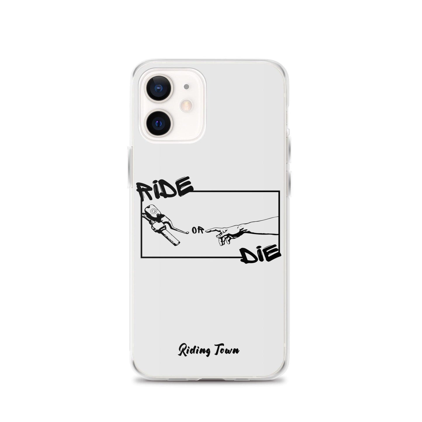 Coque iPhone® - SIXTINE - Blanche - Riding Town