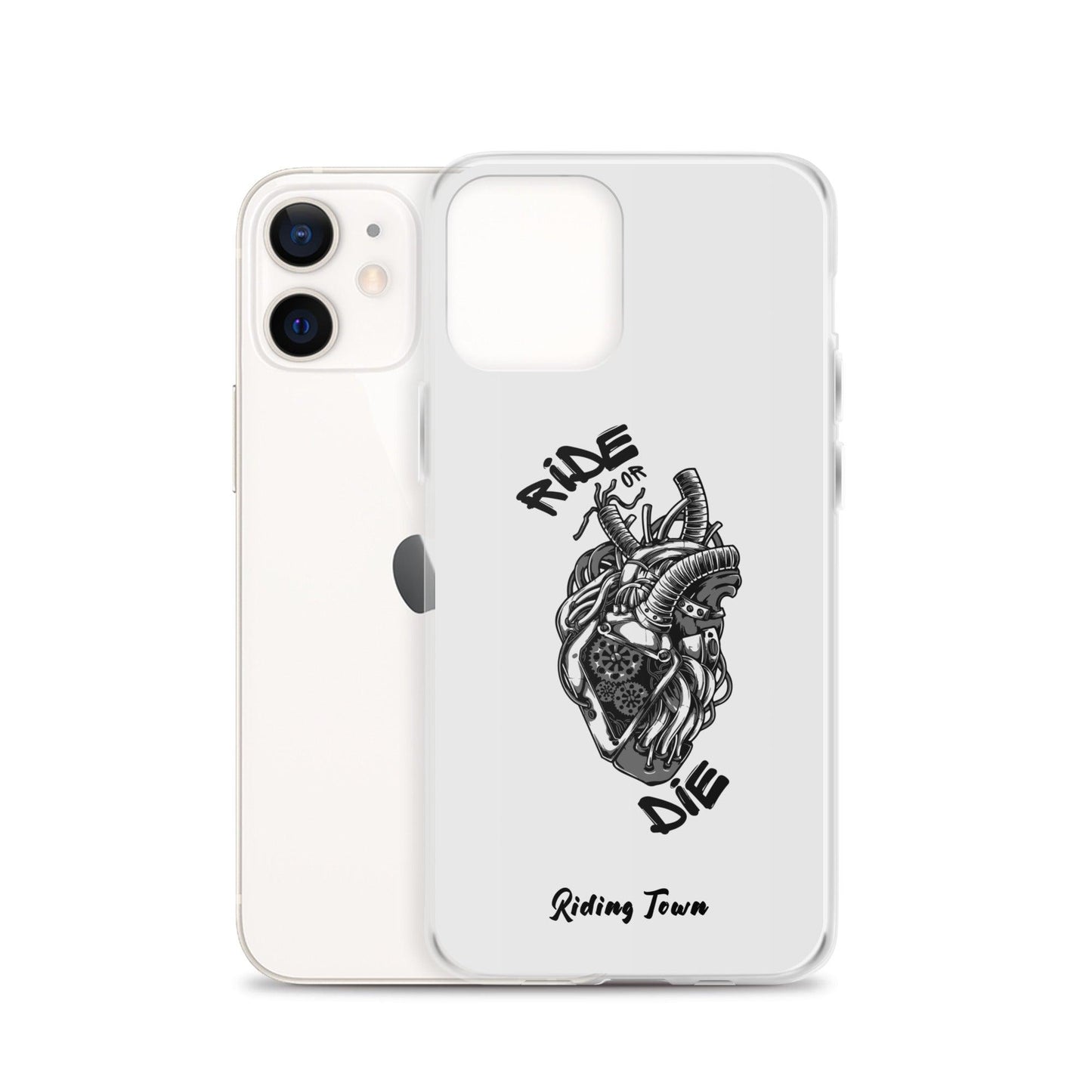 Coque Iphone® - MACHINEHEART - Blanche - Riding Town