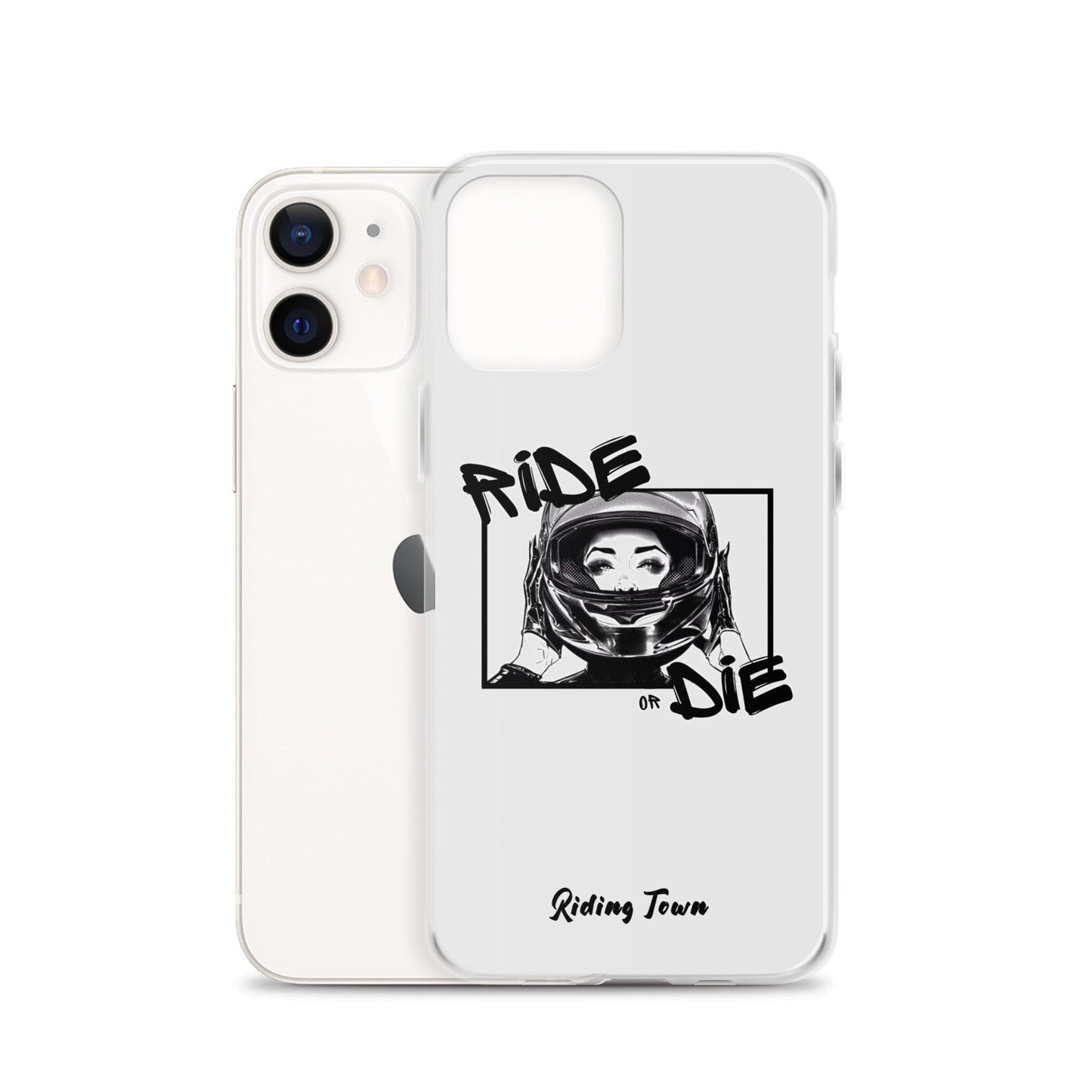 Coque iPhone® - FATALEYES - Blanche - Riding Town