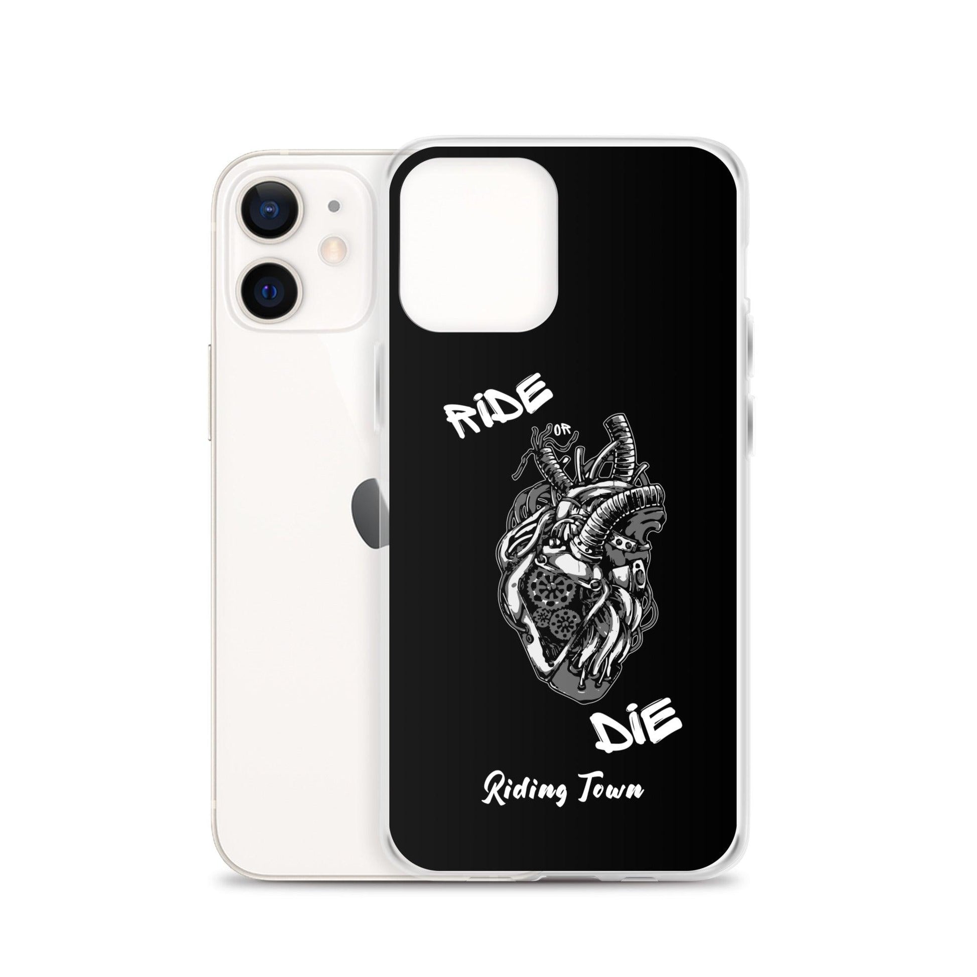 Coque Iphone® - MACHINEHEART - Noire - Riding Town