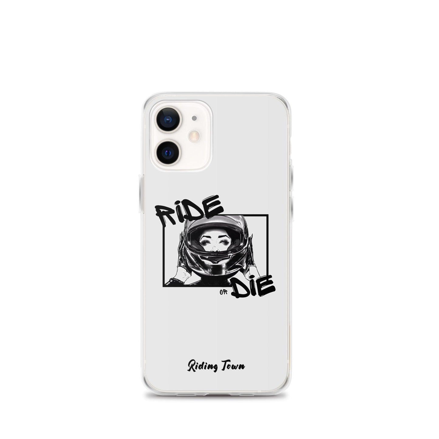 Coque iPhone® - FATALEYES - Blanche - Riding Town