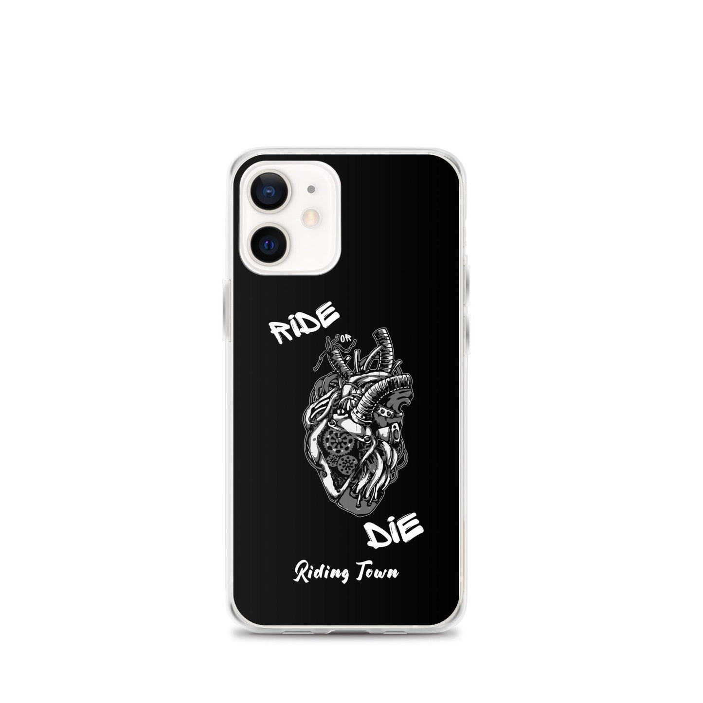 Coque Iphone® - MACHINEHEART - Noire - Riding Town