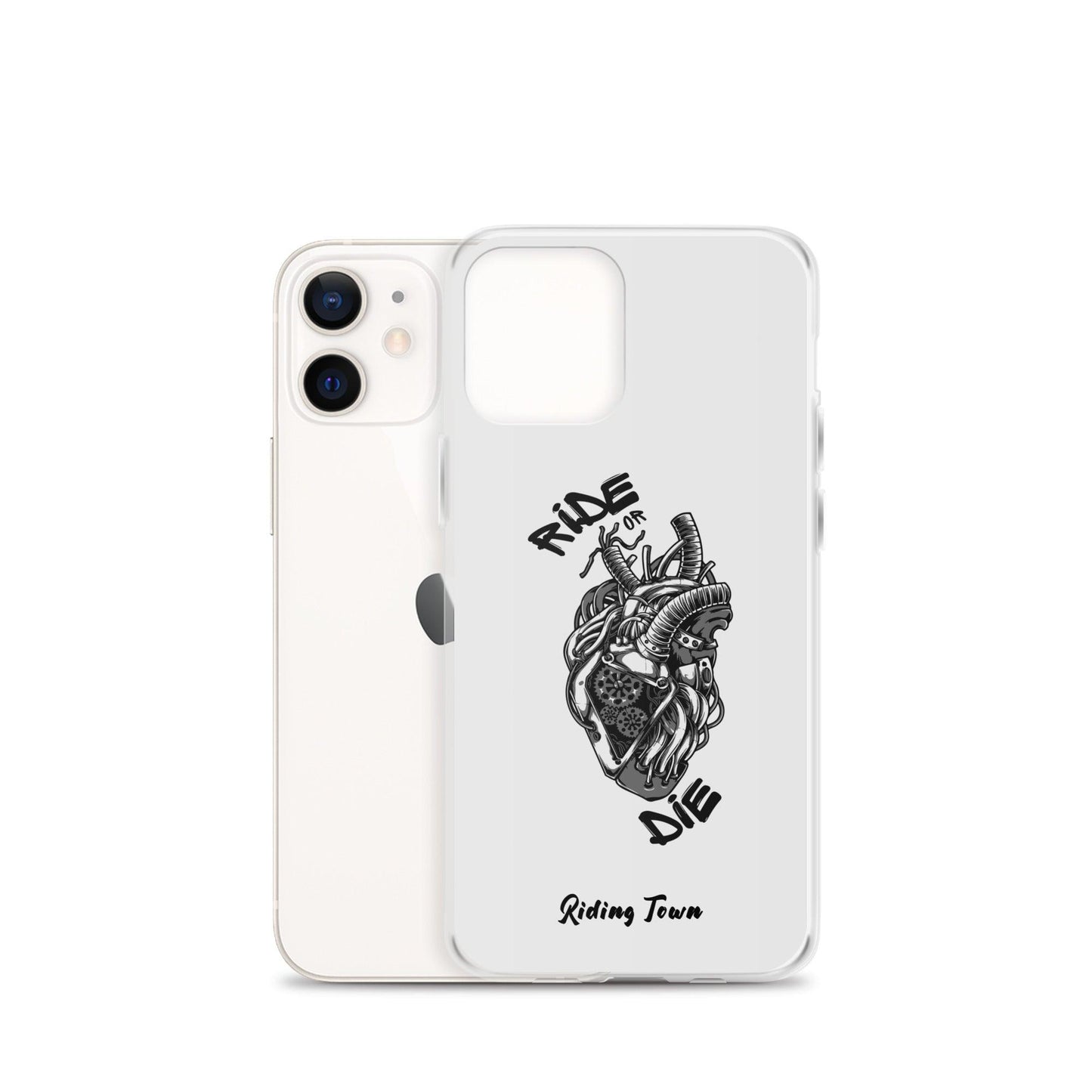 Coque Iphone® - MACHINEHEART - Blanche - Riding Town