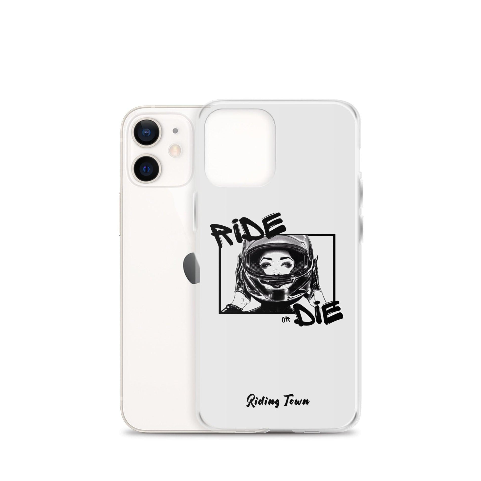 Coque iPhone® - FATALEYES - Blanche - Riding Town