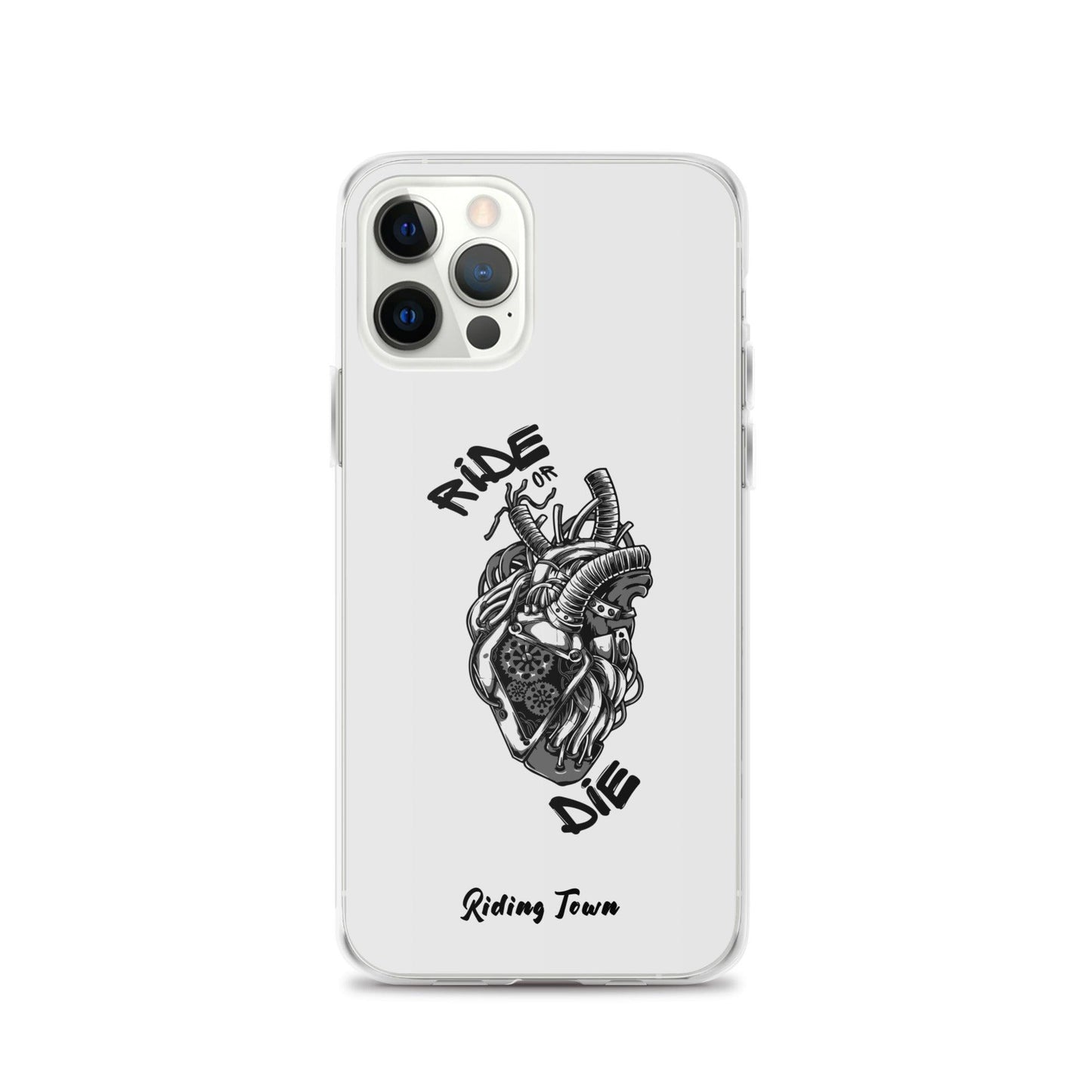 Coque Iphone® - MACHINEHEART - Blanche - Riding Town