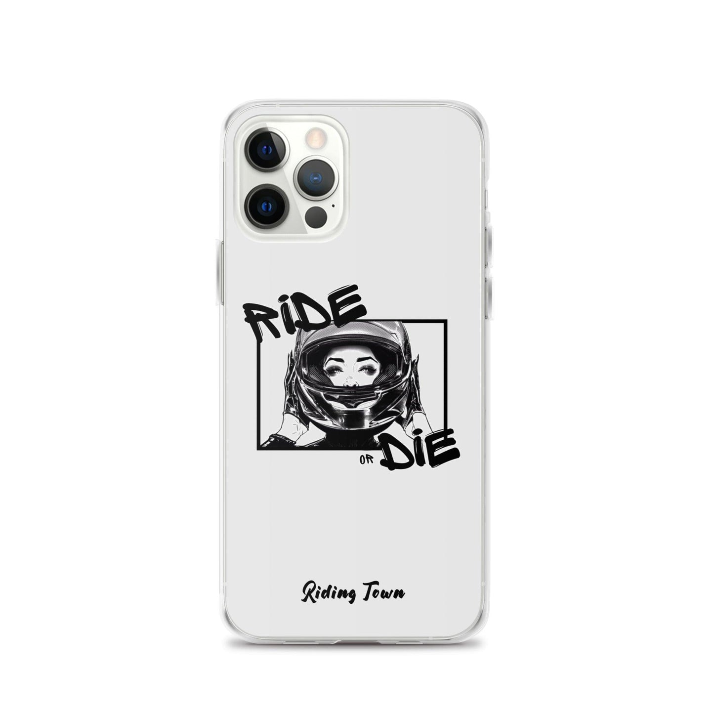 Coque iPhone® - FATALEYES - Blanche - Riding Town