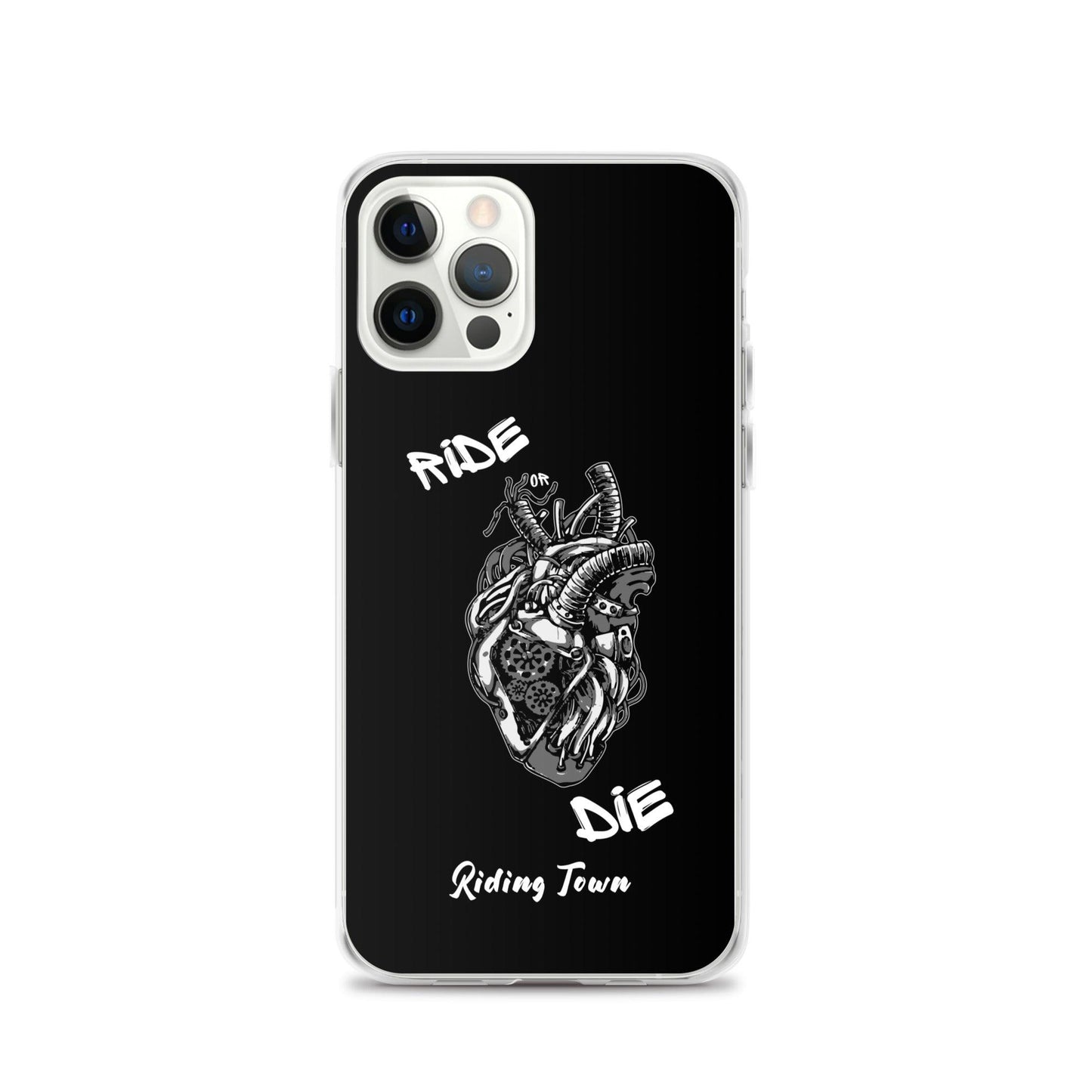 Coque Iphone® - MACHINEHEART - Noire - Riding Town