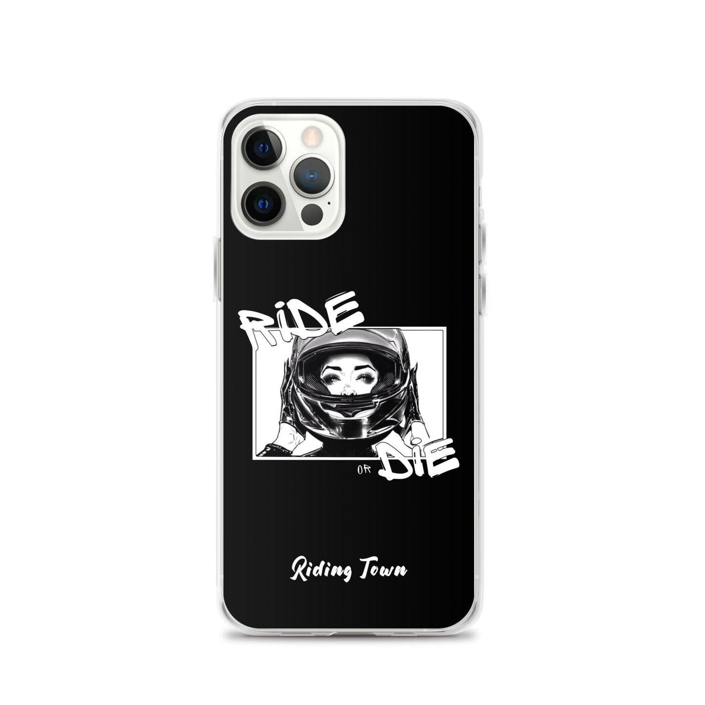 Coque iPhone® - FATALEYES - Noire - Riding Town