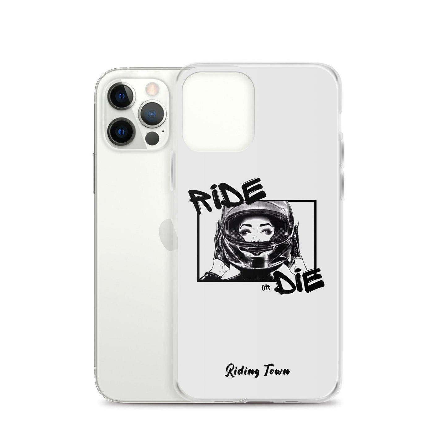 Coque iPhone® - FATALEYES - Blanche - Riding Town