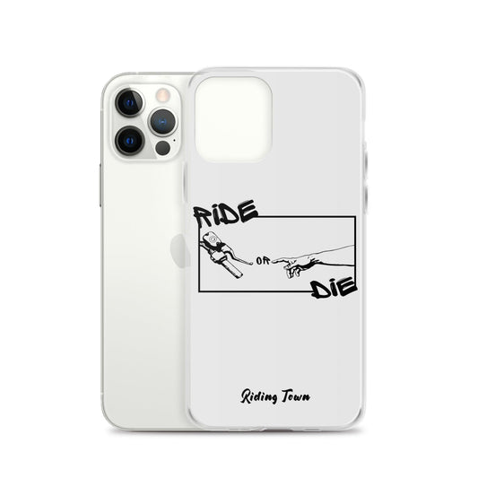 Coque iPhone® - SIXTINE - Blanche - Riding Town