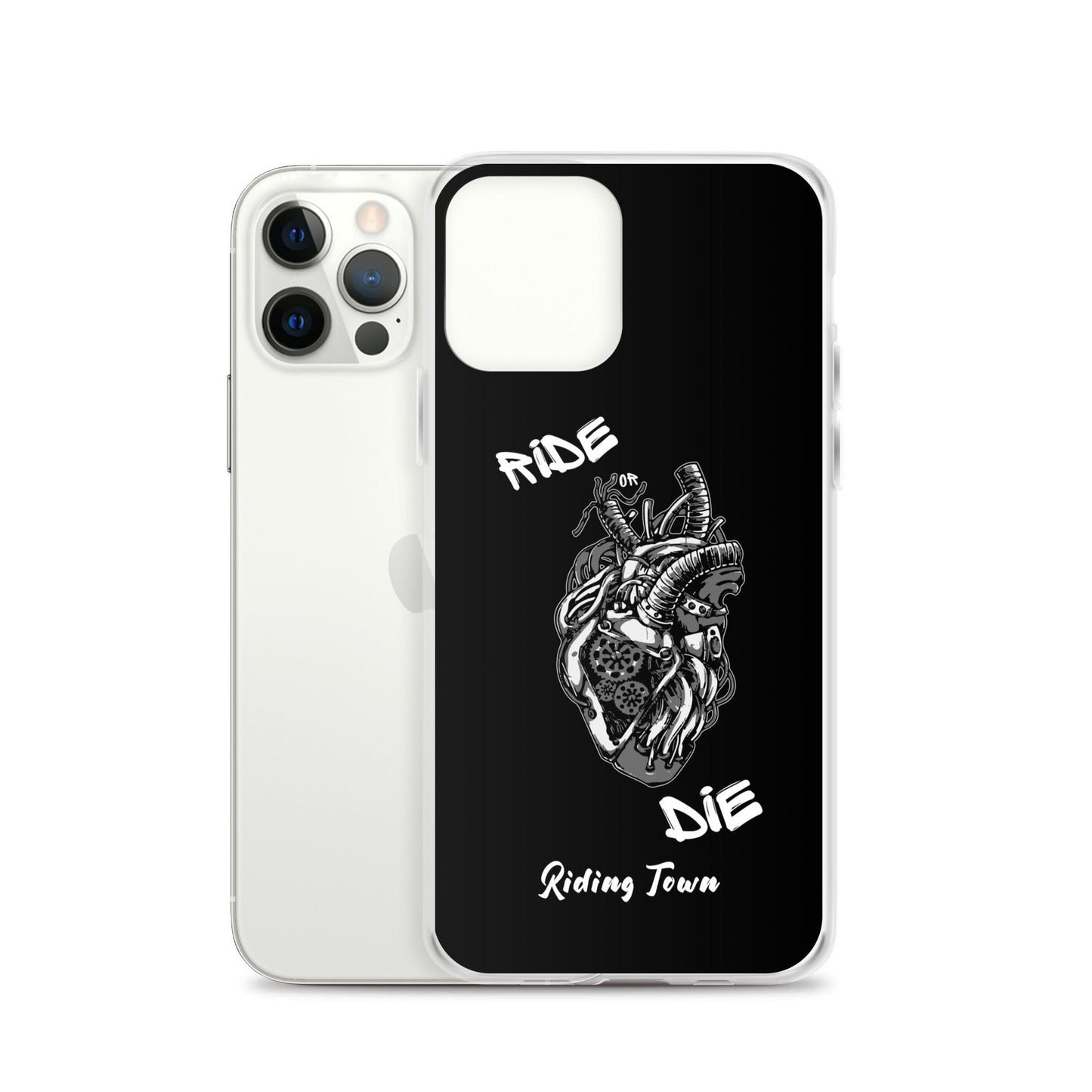 Coque Iphone® - MACHINEHEART - Noire - Riding Town