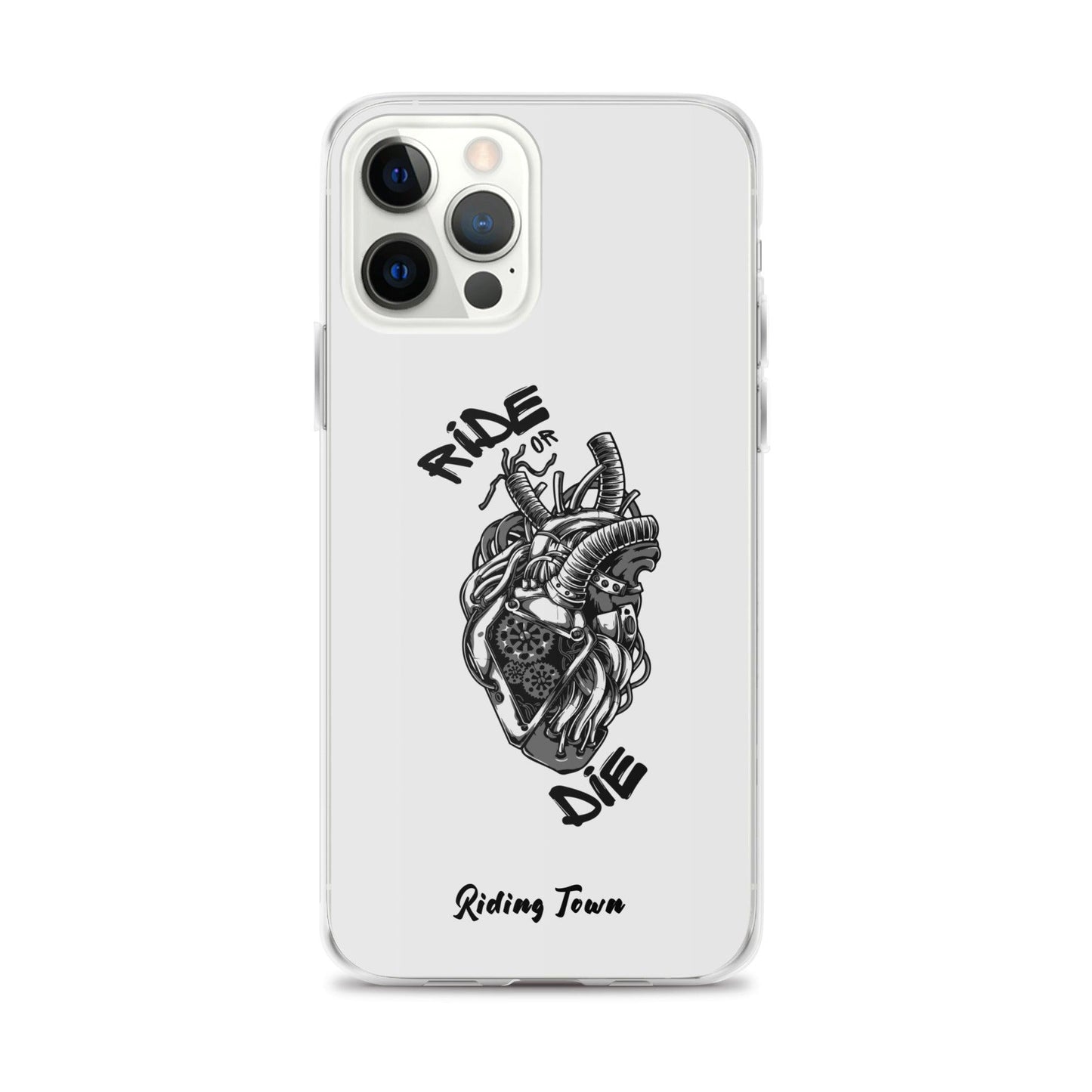 Coque Iphone® - MACHINEHEART - Blanche - Riding Town