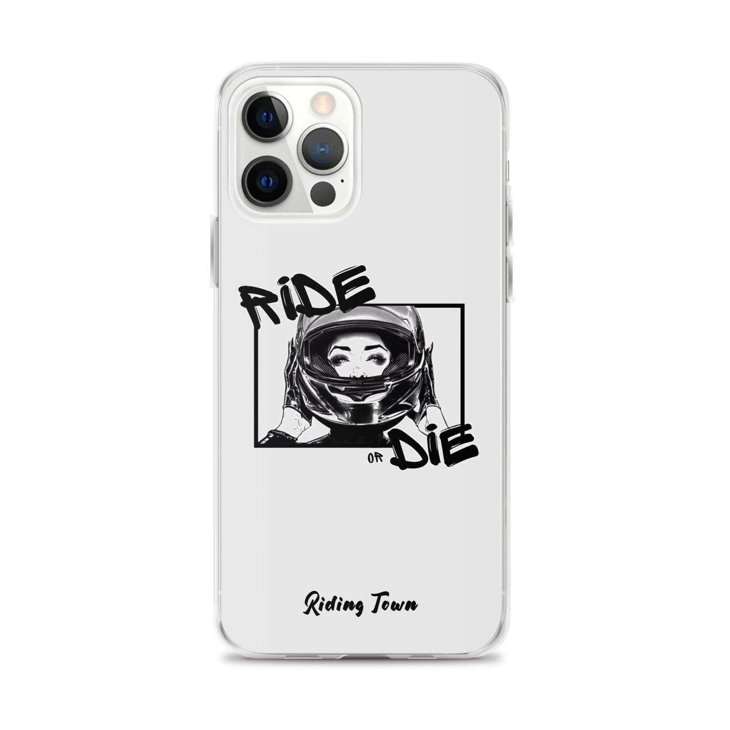 Coque iPhone® - FATALEYES - Blanche - Riding Town