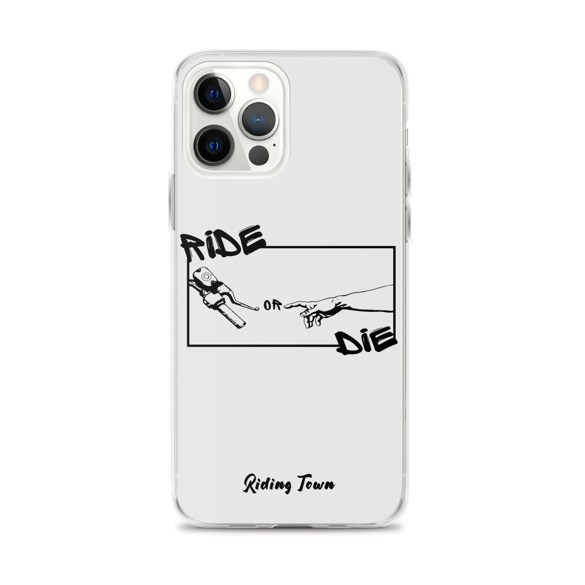 Coque iPhone® - SIXTINE - Blanche - Riding Town