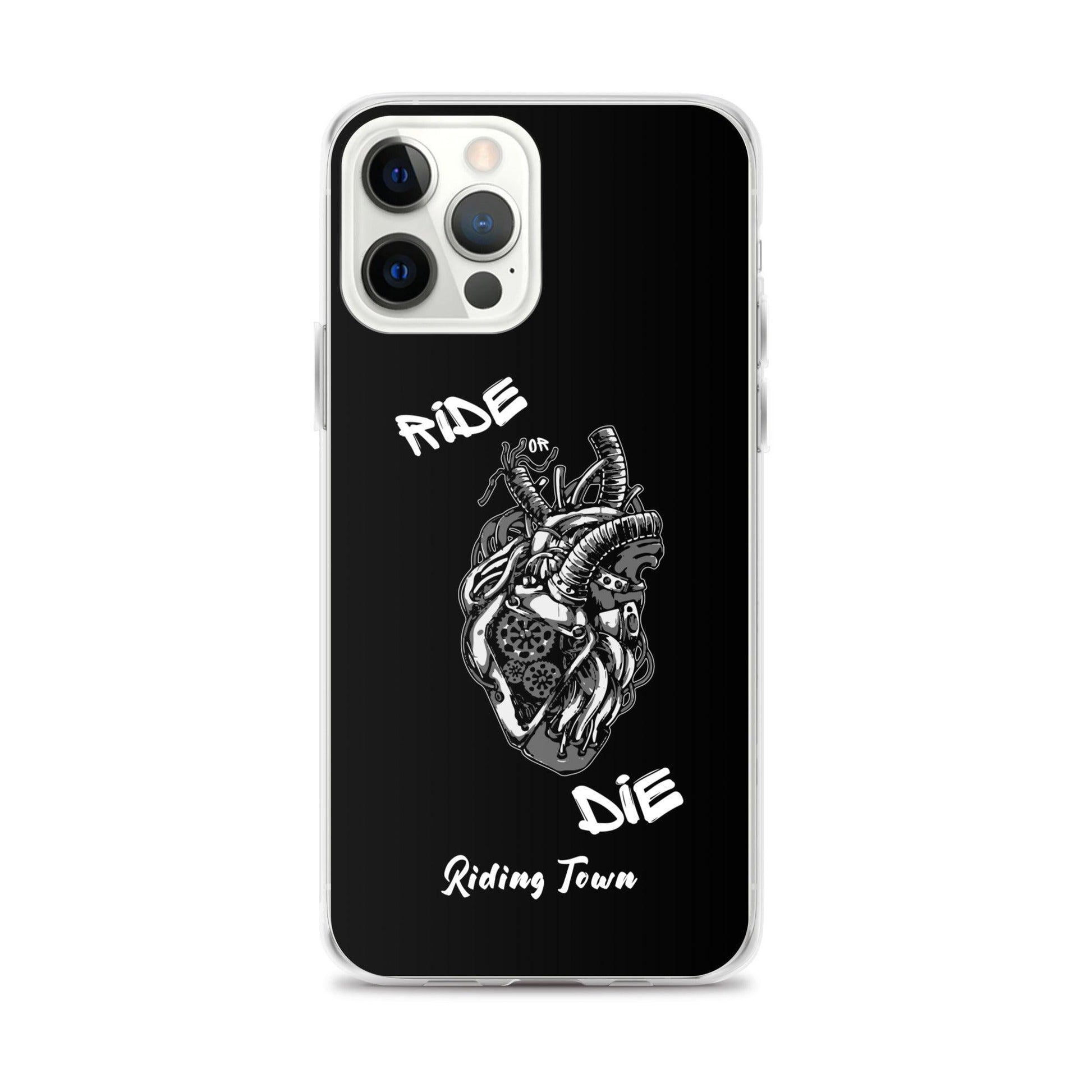 Coque Iphone® - MACHINEHEART - Noire - Riding Town