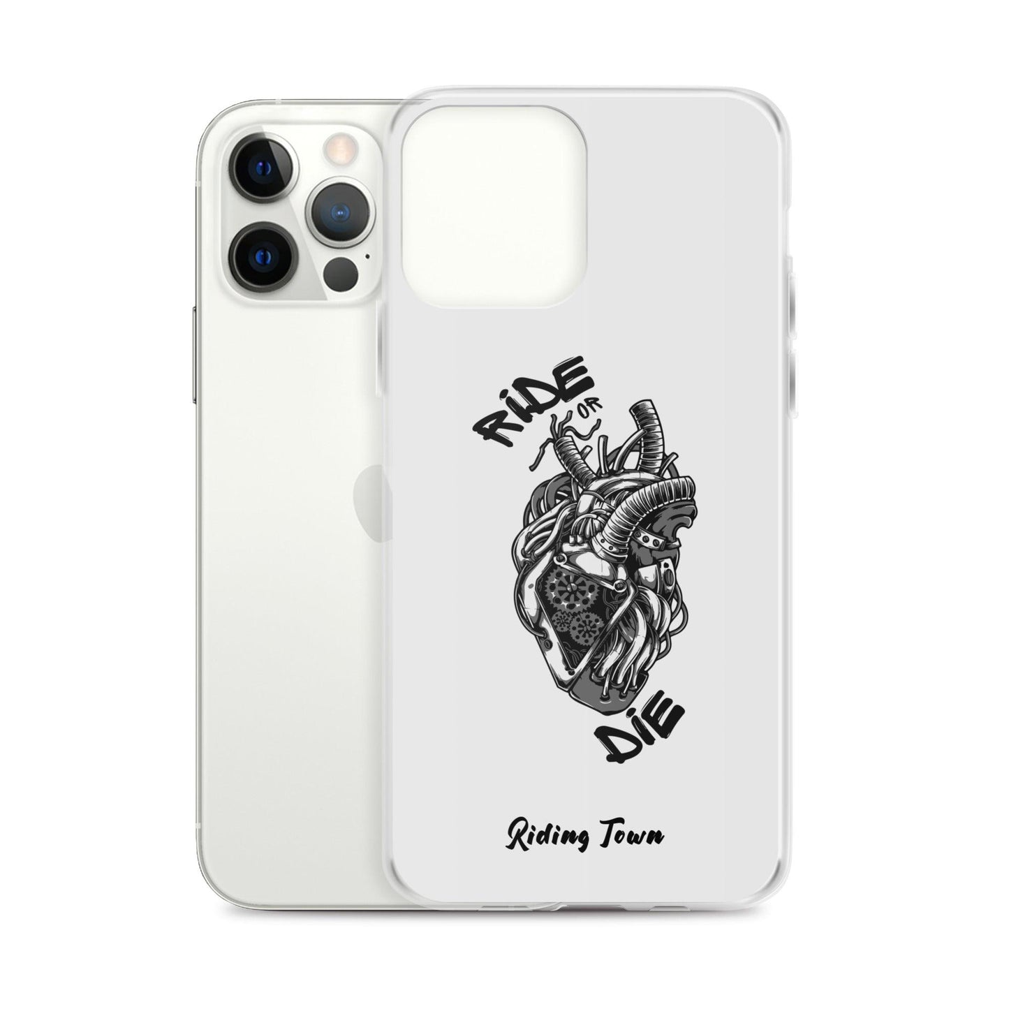 Coque Iphone® - MACHINEHEART - Blanche - Riding Town