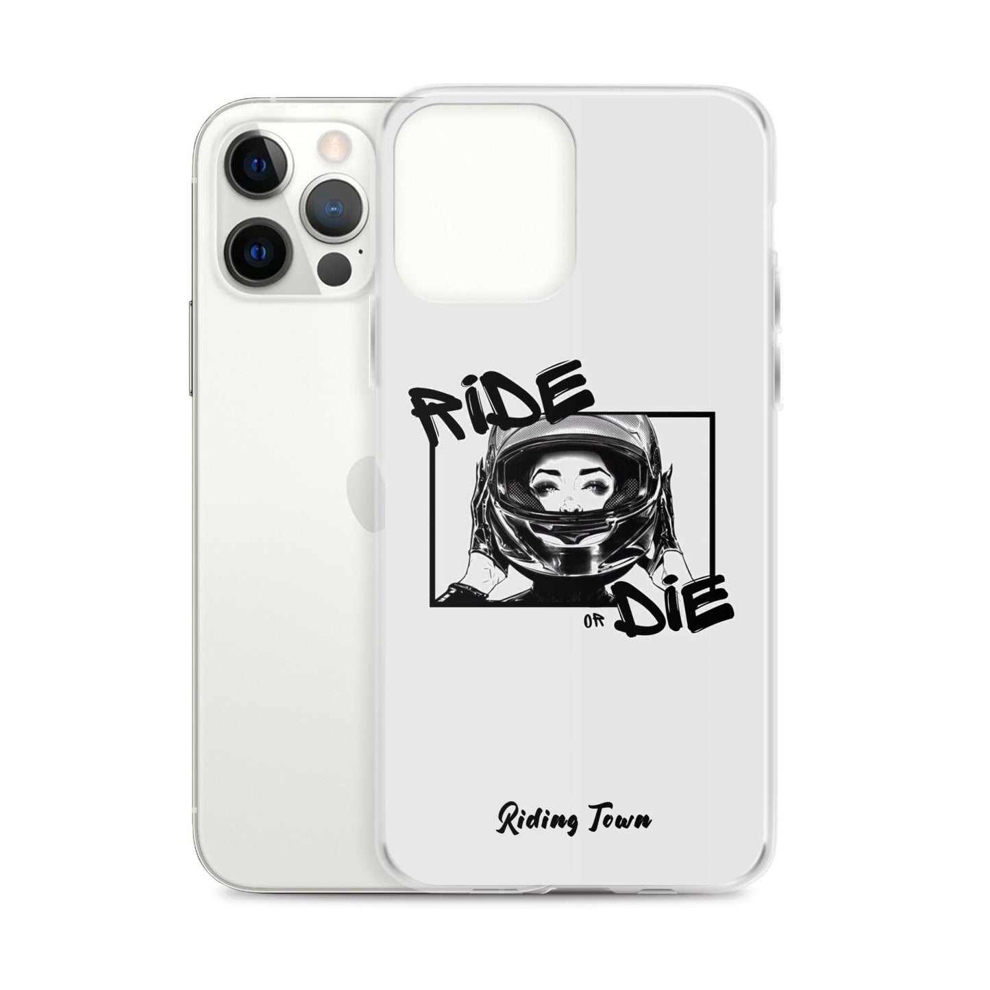 Coque iPhone® - FATALEYES - Blanche - Riding Town