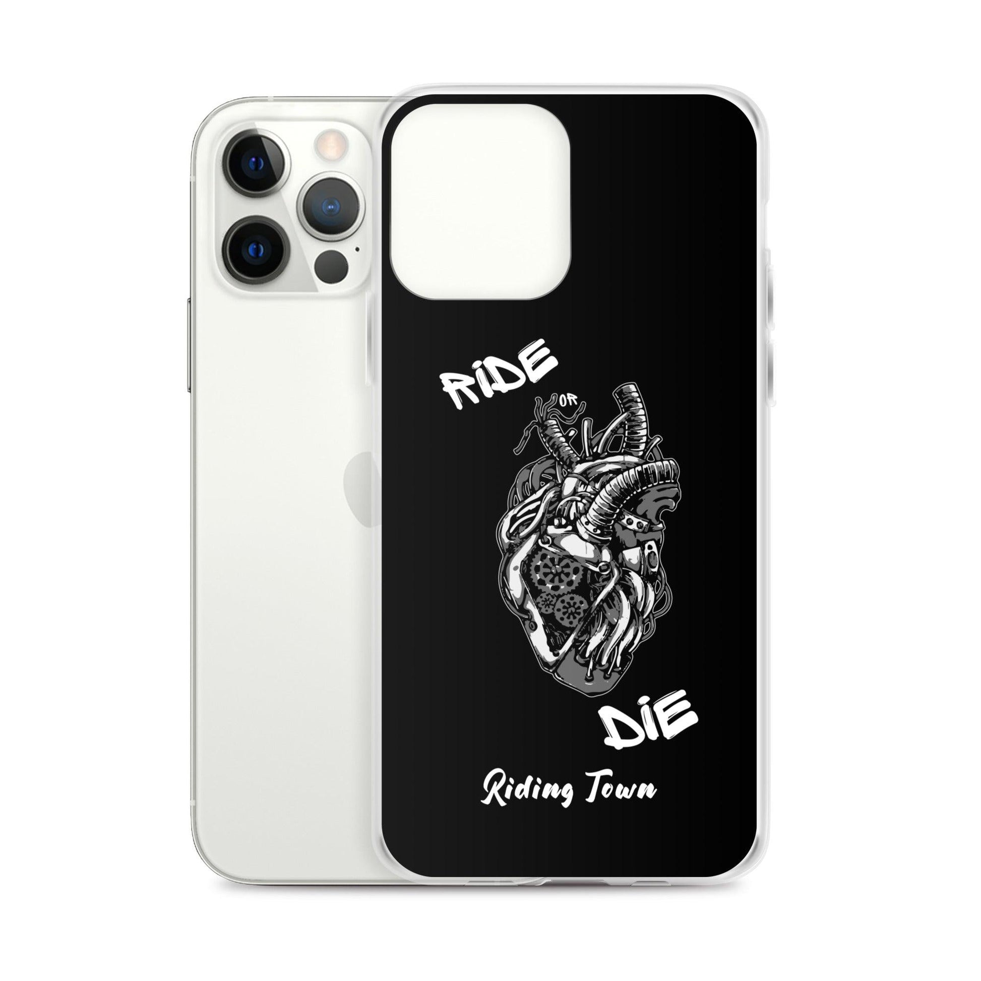 Coque Iphone® - MACHINEHEART - Noire - Riding Town