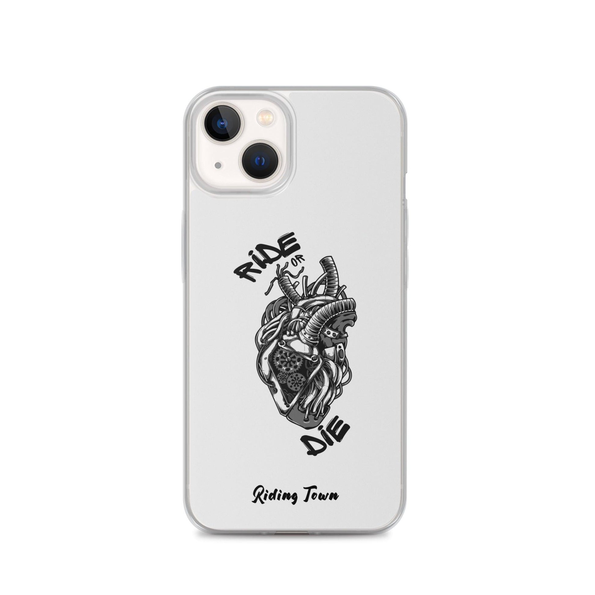 Coque Iphone® - MACHINEHEART - Blanche - Riding Town