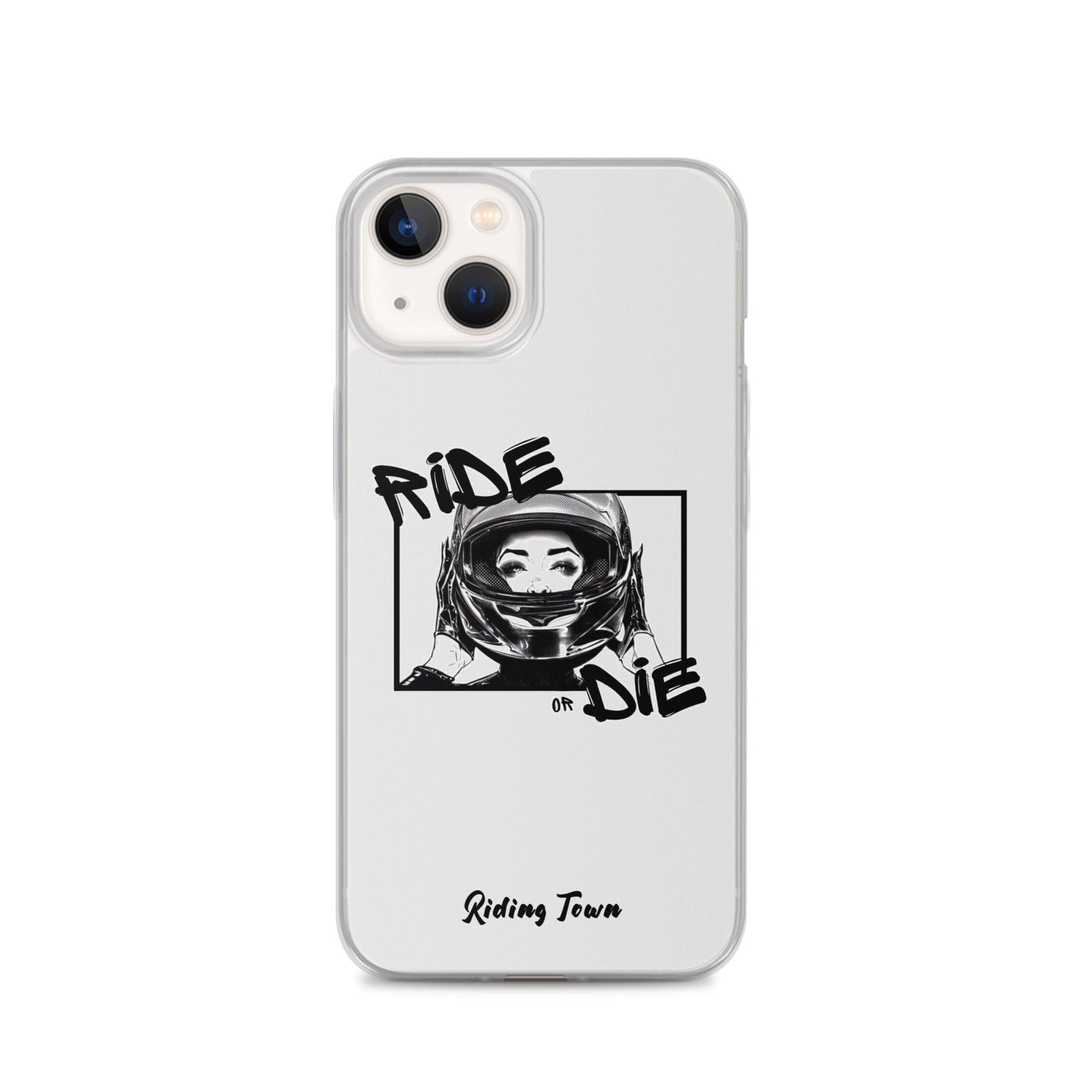 Coque iPhone® - FATALEYES - Blanche - Riding Town