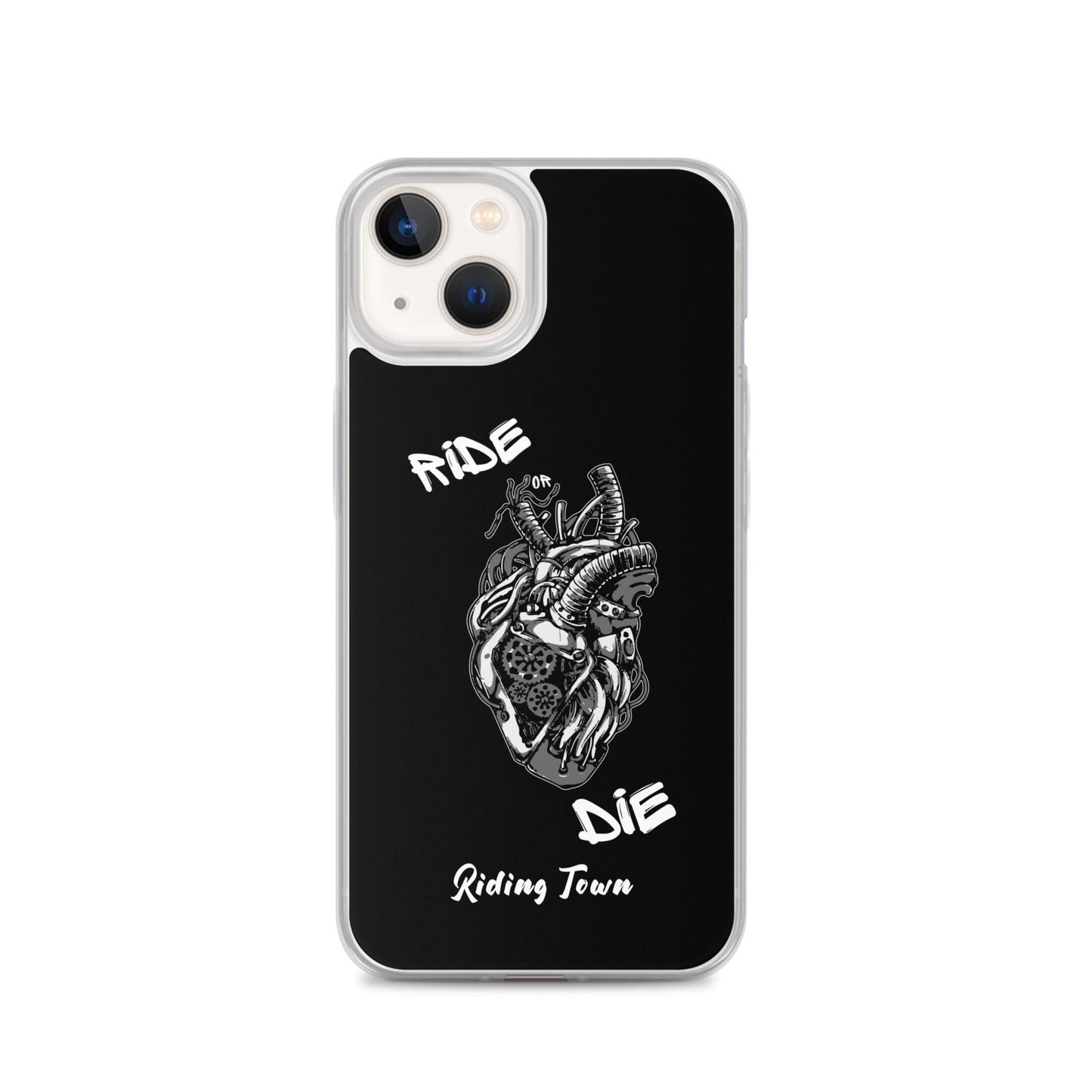 Coque Iphone® - MACHINEHEART - Noire - Riding Town