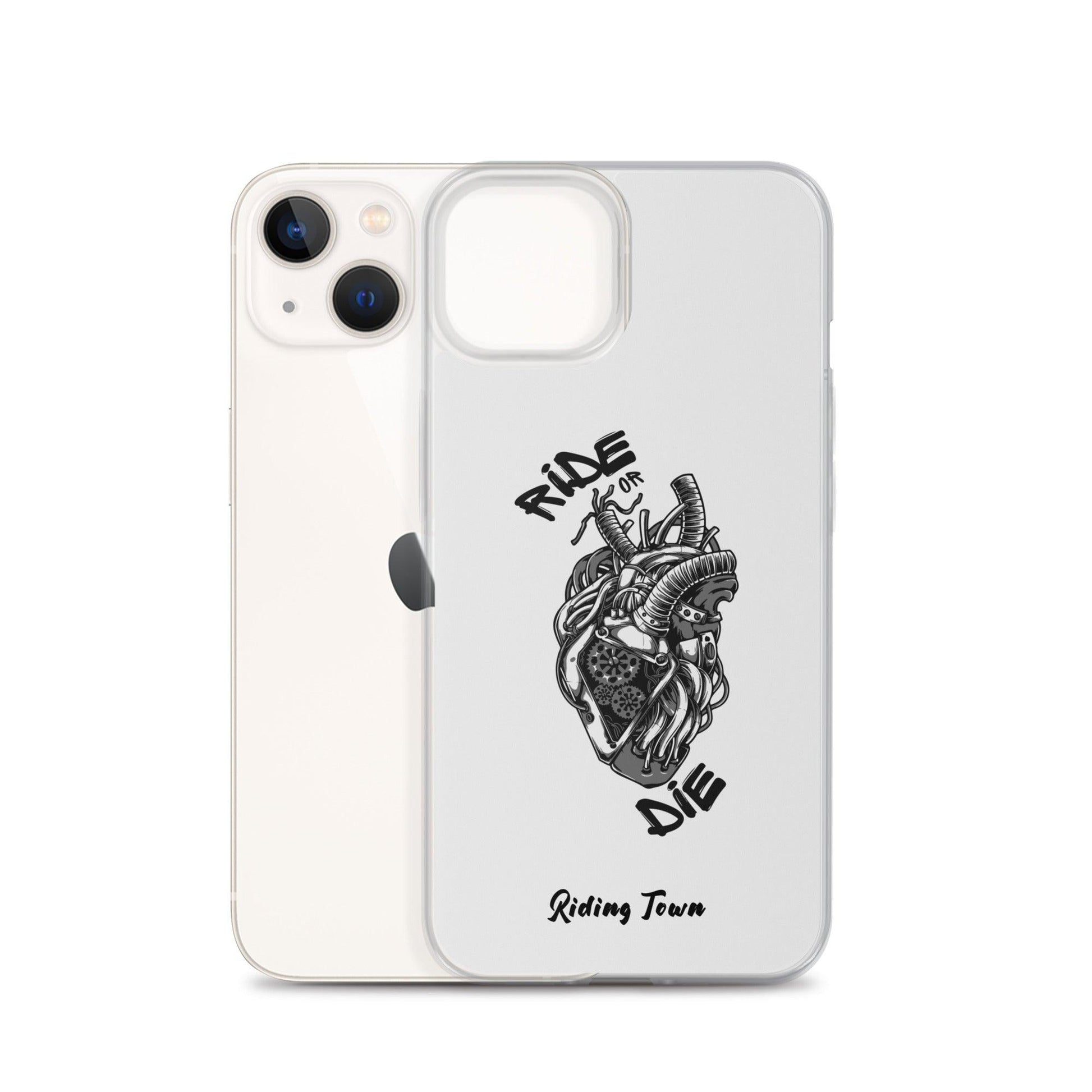 Coque Iphone® - MACHINEHEART - Blanche - Riding Town