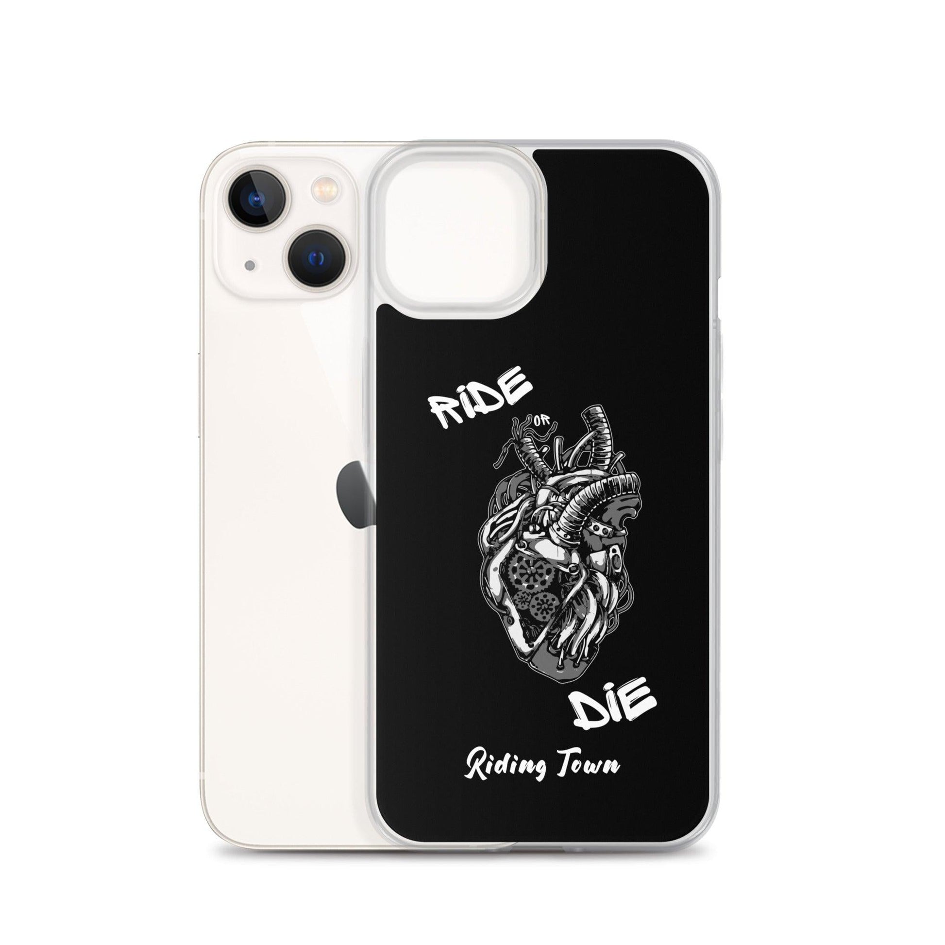 Coque Iphone® - MACHINEHEART - Noire - Riding Town