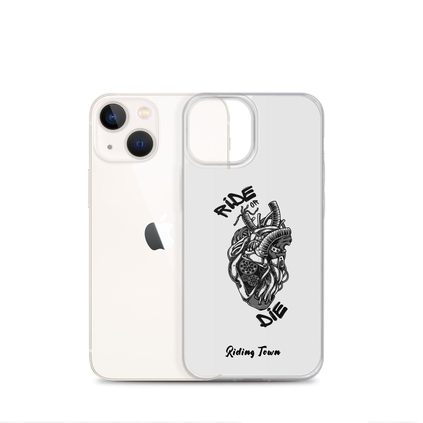 Coque Iphone® - MACHINEHEART - Blanche - Riding Town