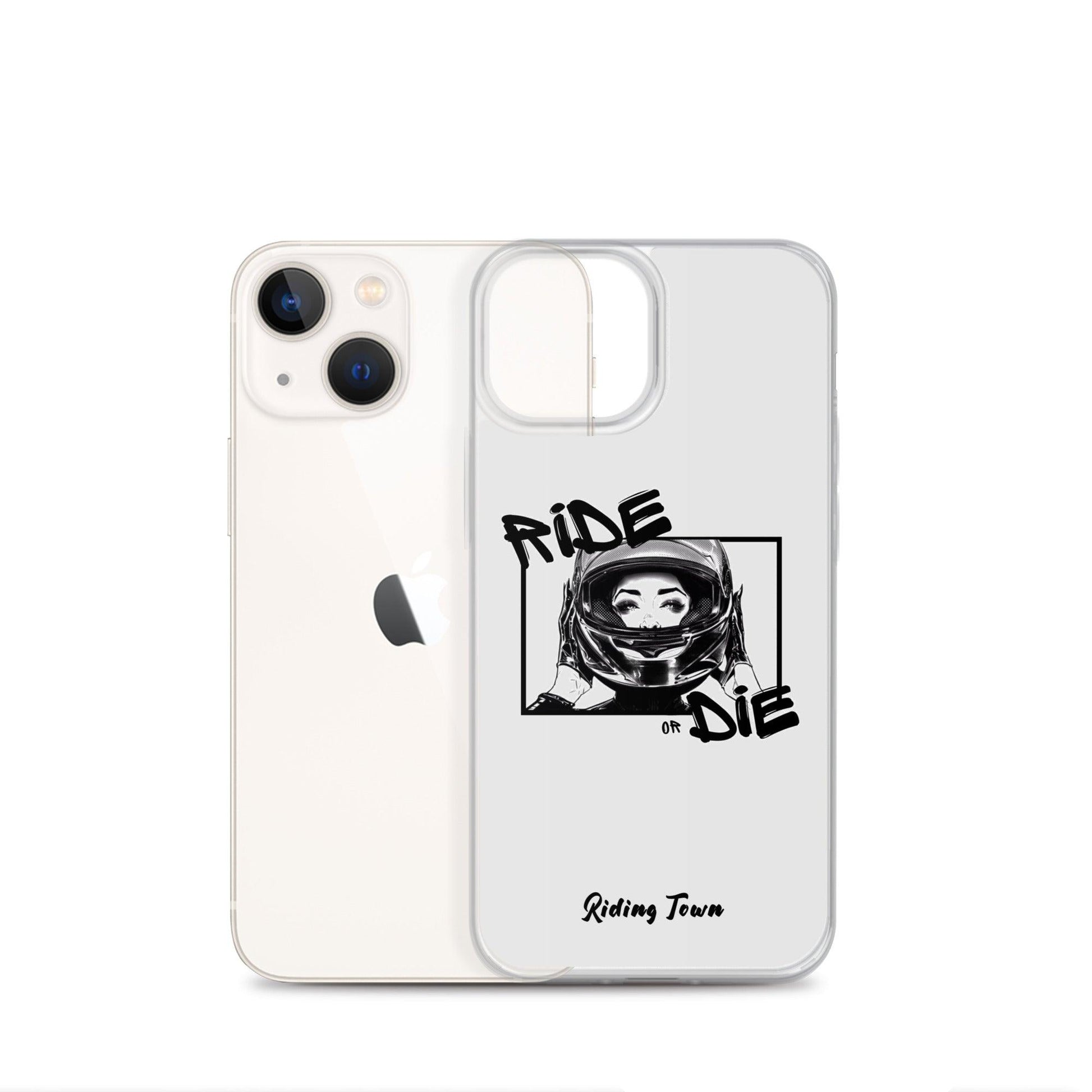 Coque iPhone® - FATALEYES - Blanche - Riding Town