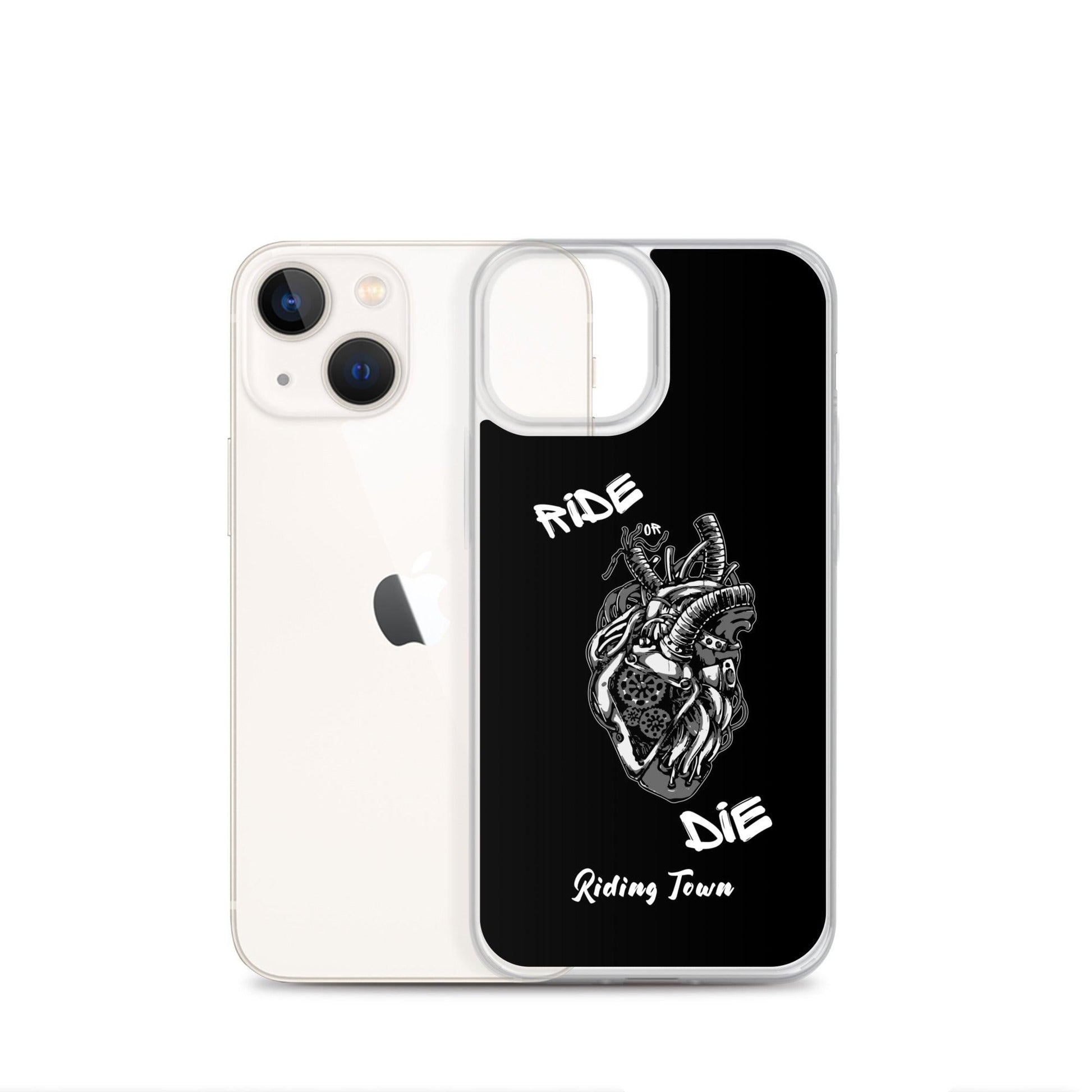 Coque Iphone® - MACHINEHEART - Noire - Riding Town